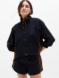 SuperLinen Blend Jacket - Black/Woodland