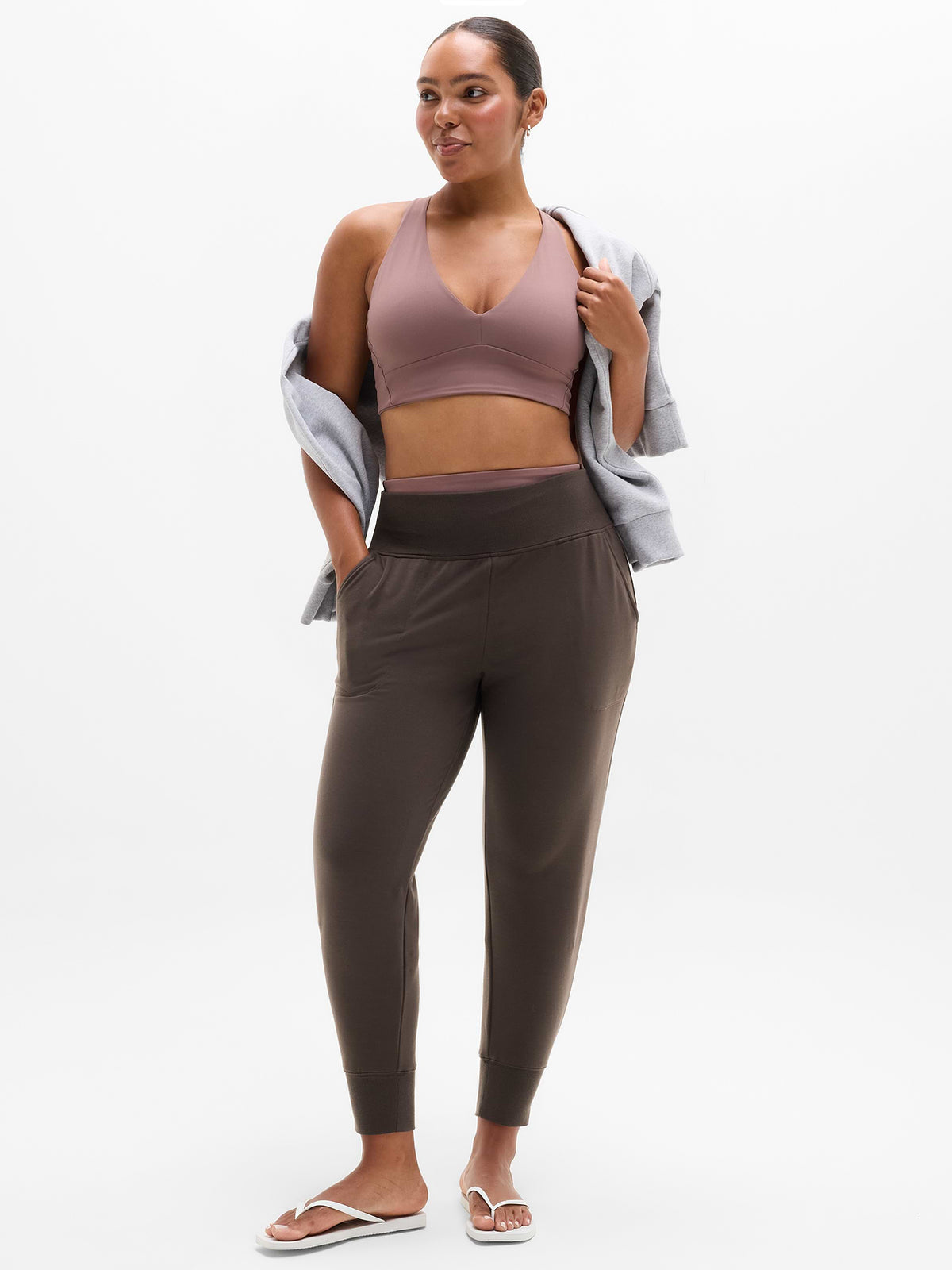 Coaster Luxe Straight Leg Pant - Truffle