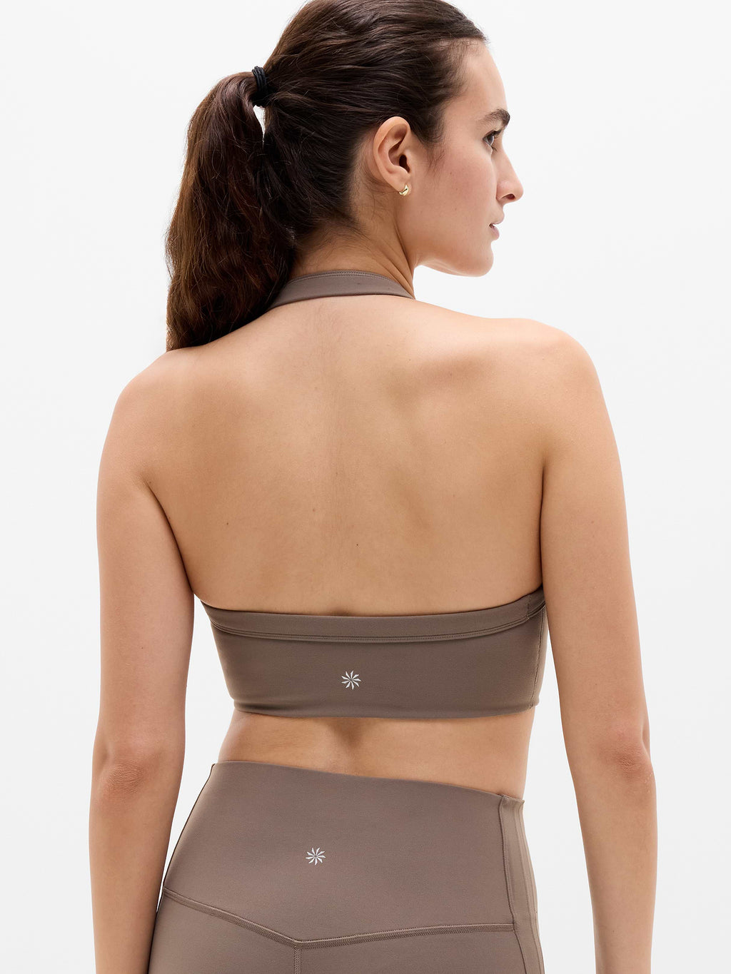Revitalize Halter Sports Bra A-C - Umber