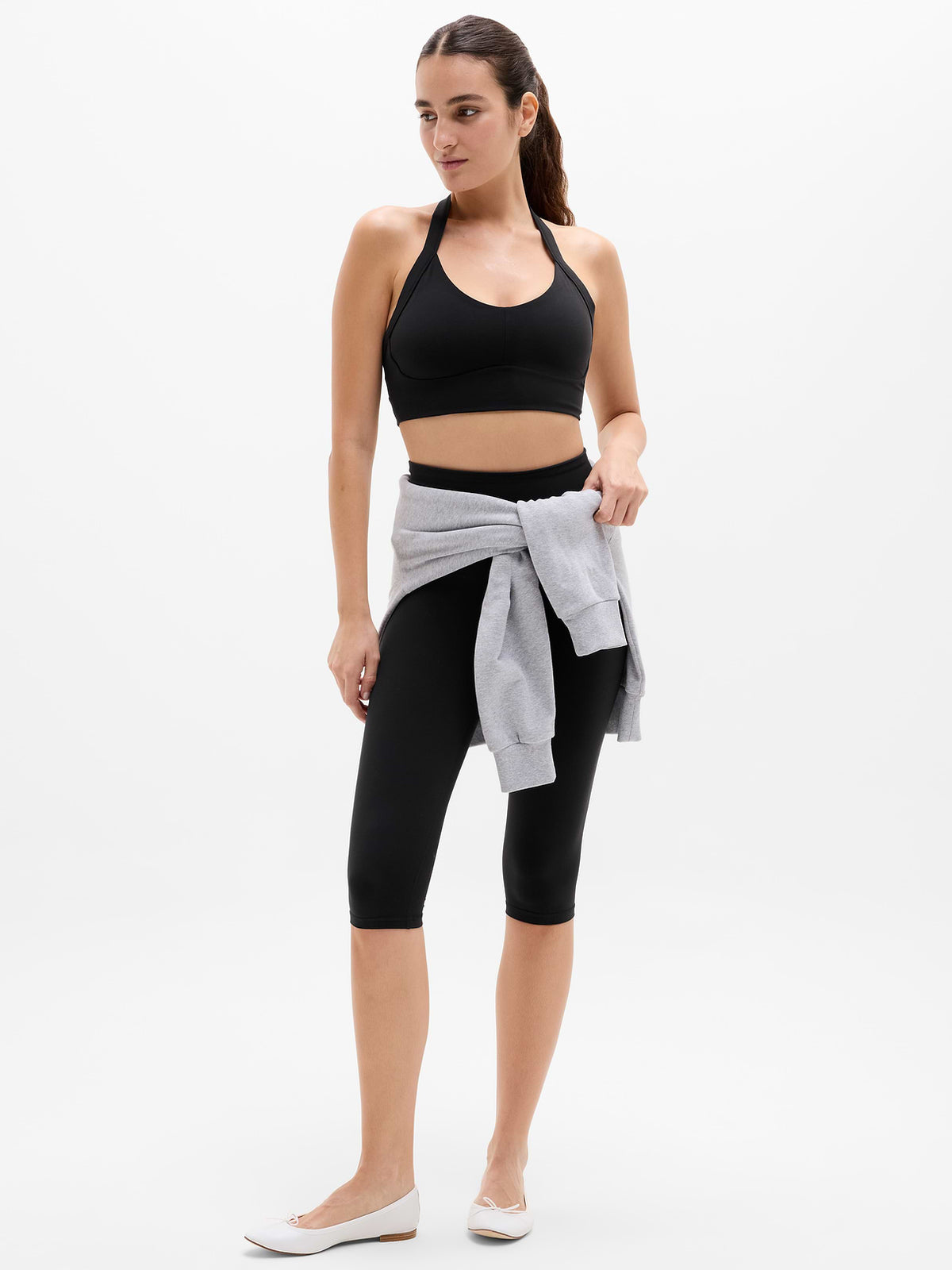 Revitalize Halter Sports Bra A-C - Black
