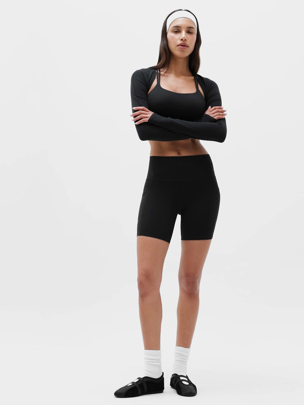 Salutation Stash High Rise 7" Short - Black