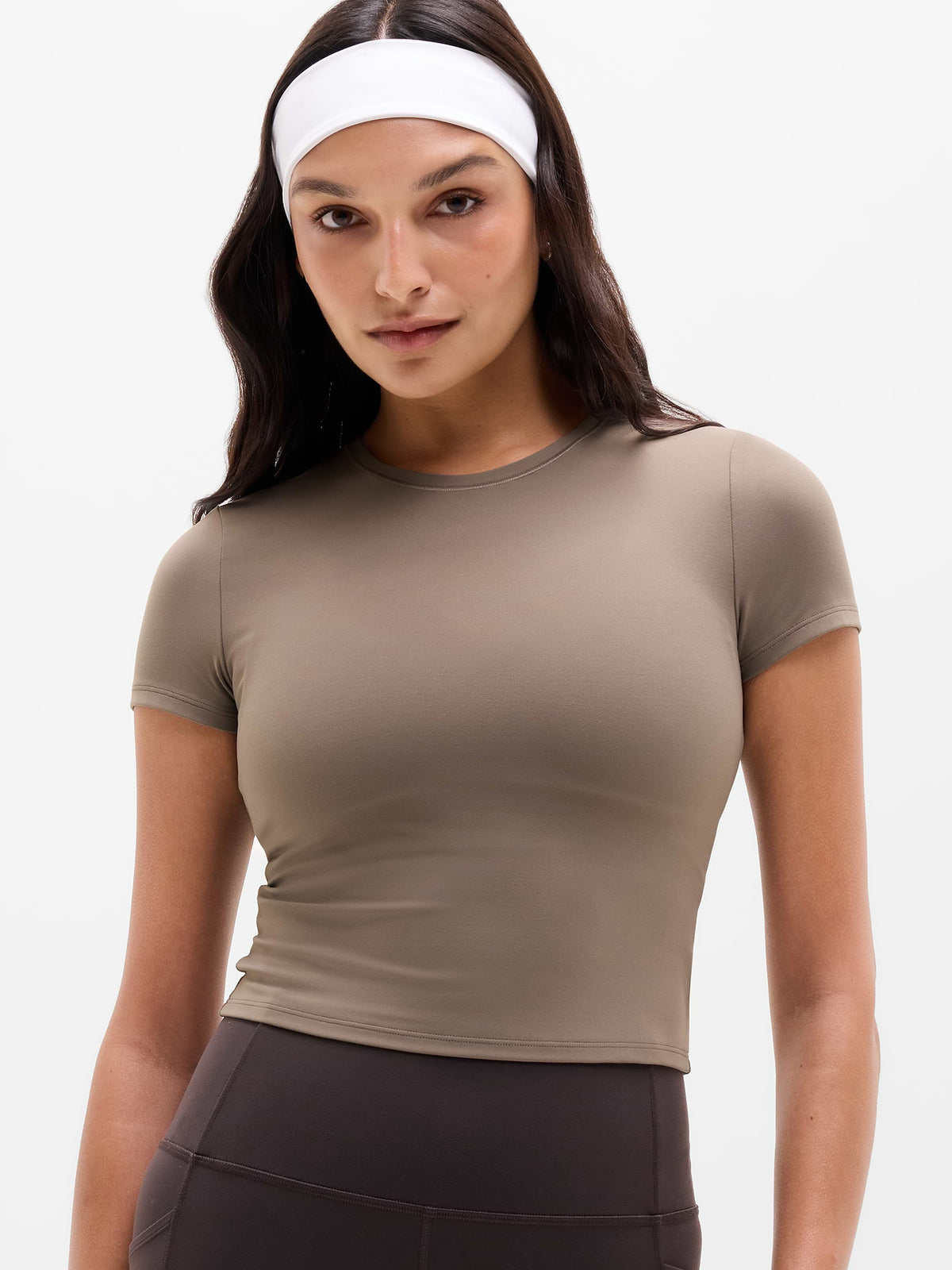 Transcend Open Back Top - Umber