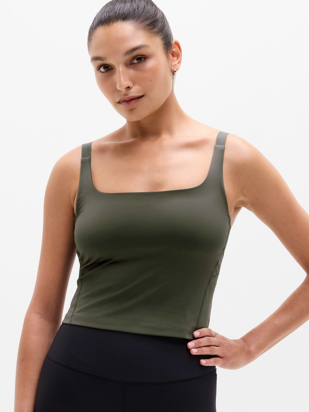 Interval Built-In Bra Tank - Jungle