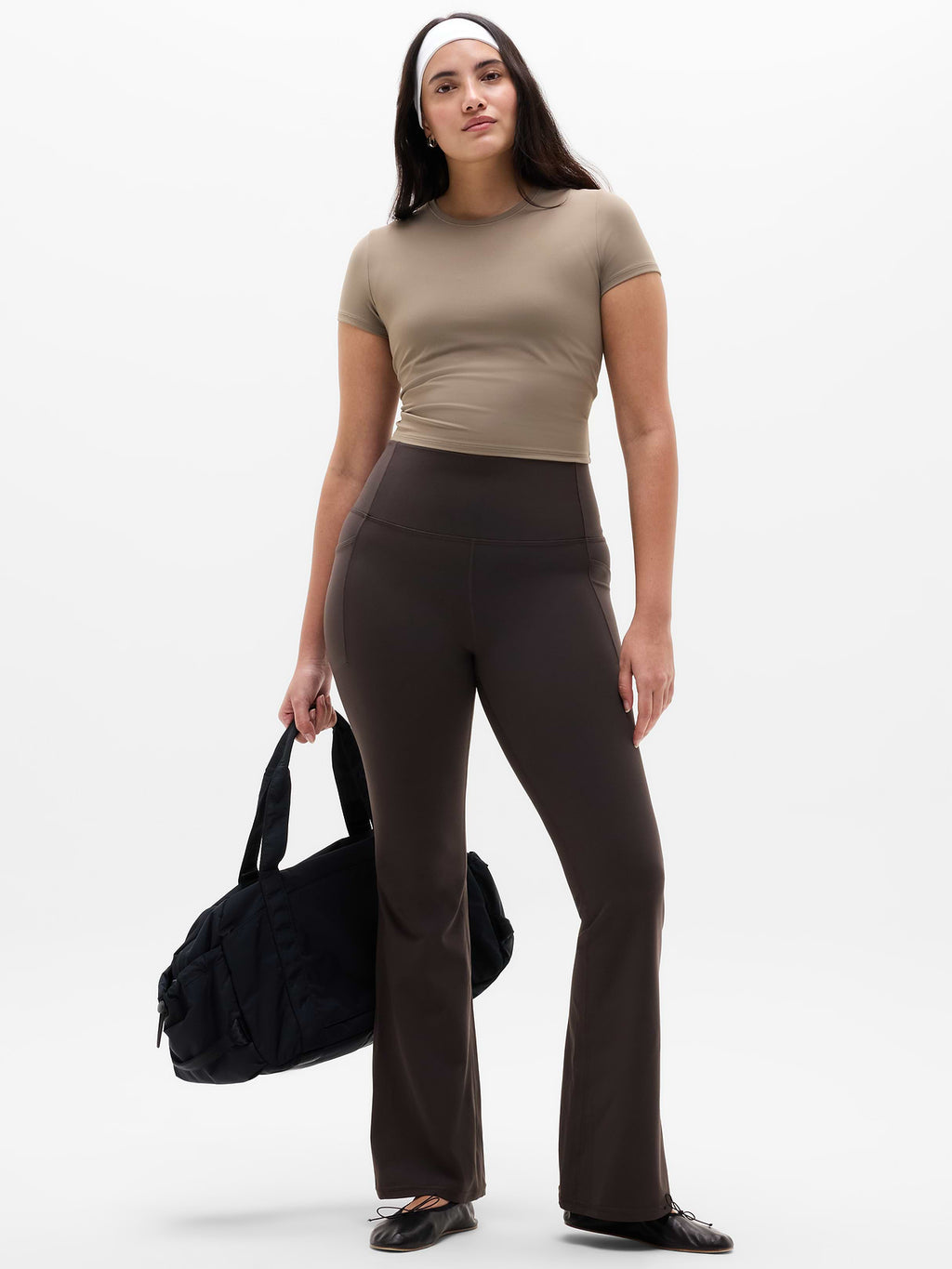 Transcend Open Back Top - Umber