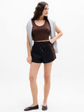 SuperLinen Blend 3" Short - Black/Woodland