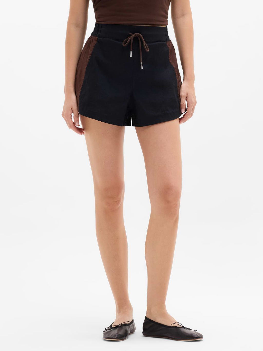 SuperLinen Blend 3" Short - Black/Woodland