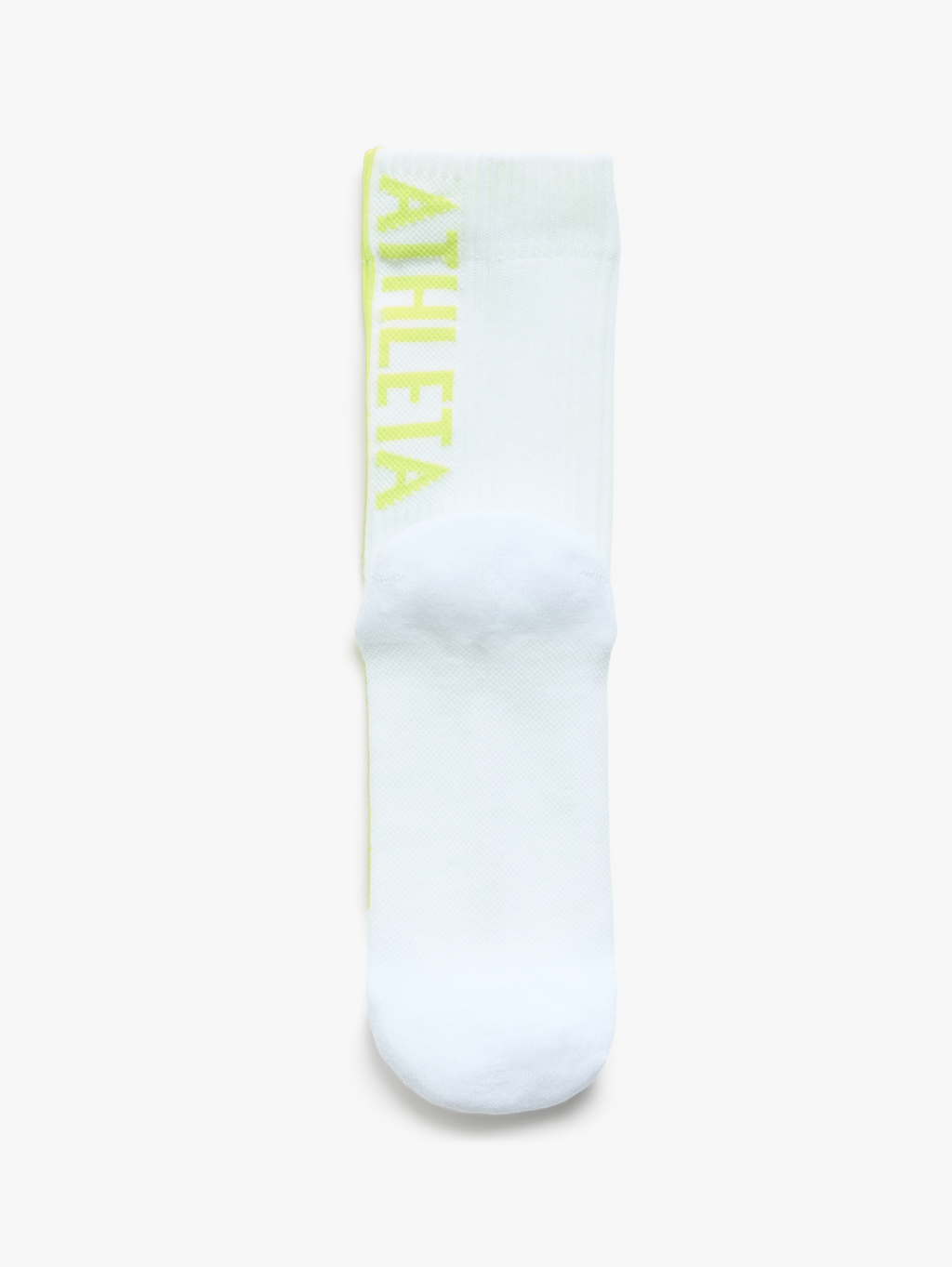 Athleta High Performance Crew Sock - Bright White/Flash