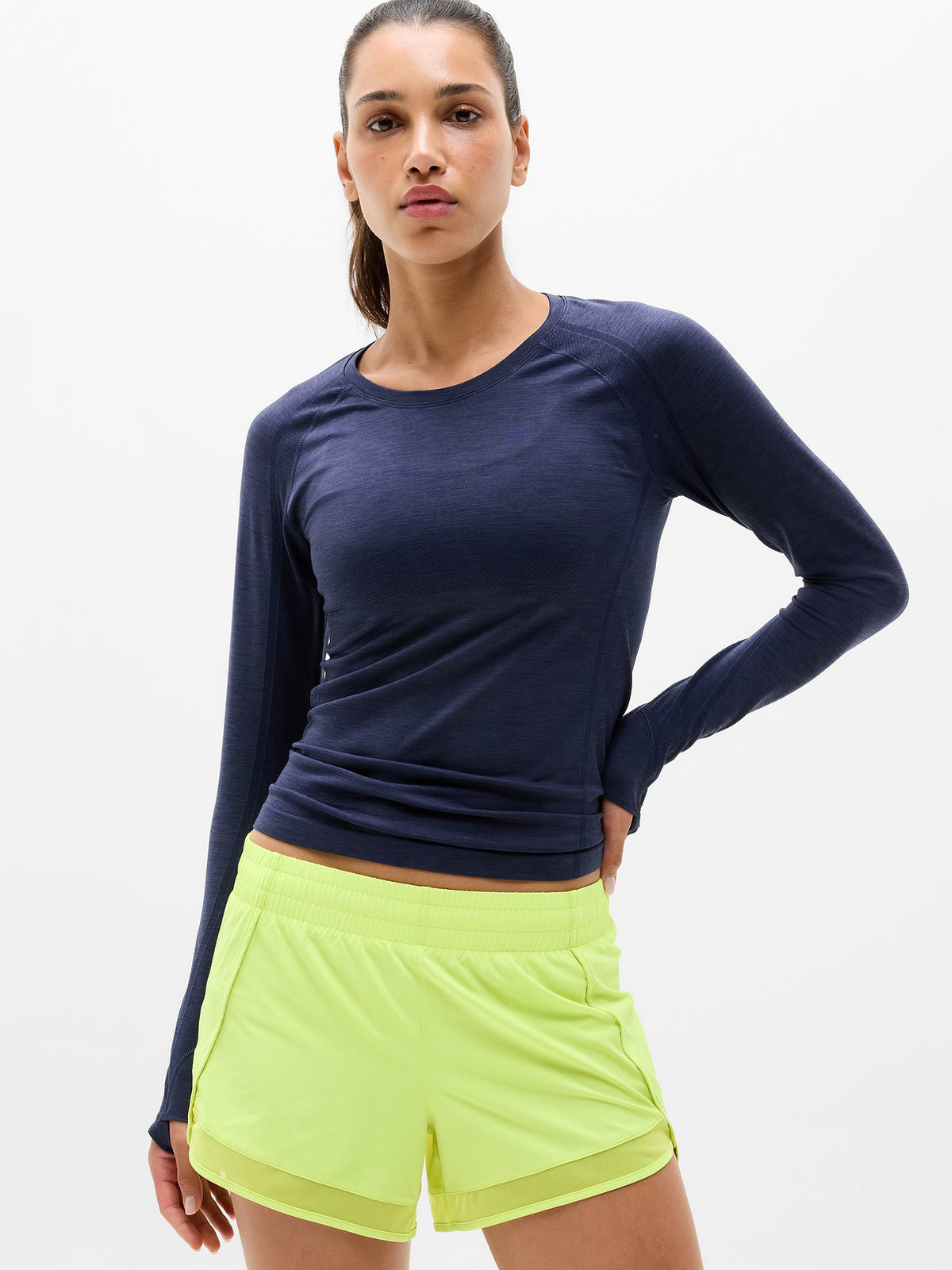 Momentum Flex Top - Navy Heather