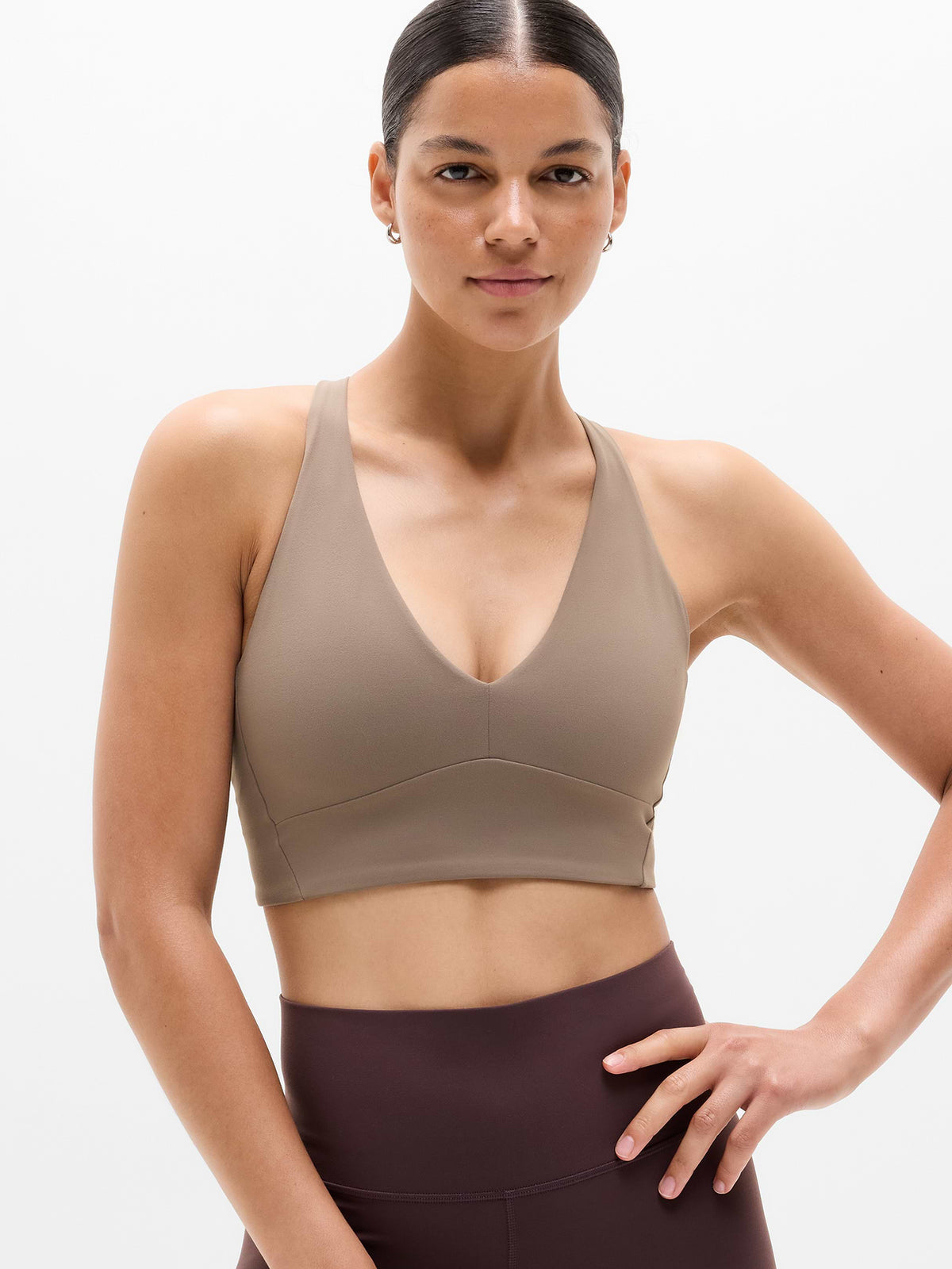 Transcend Longline Bra A-C - Umber