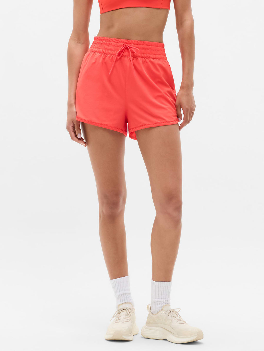 Weekender High Rise Picot 3" Run Short - Siren