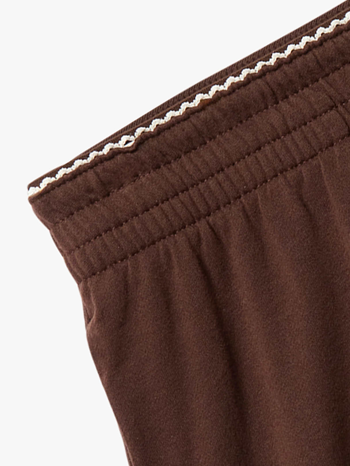 Airy Cotton Terry Shortie - Woodland/Pearl