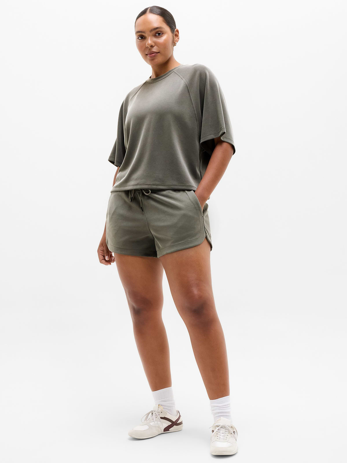 Seasoft Mid Rise 4" Short - Jungle