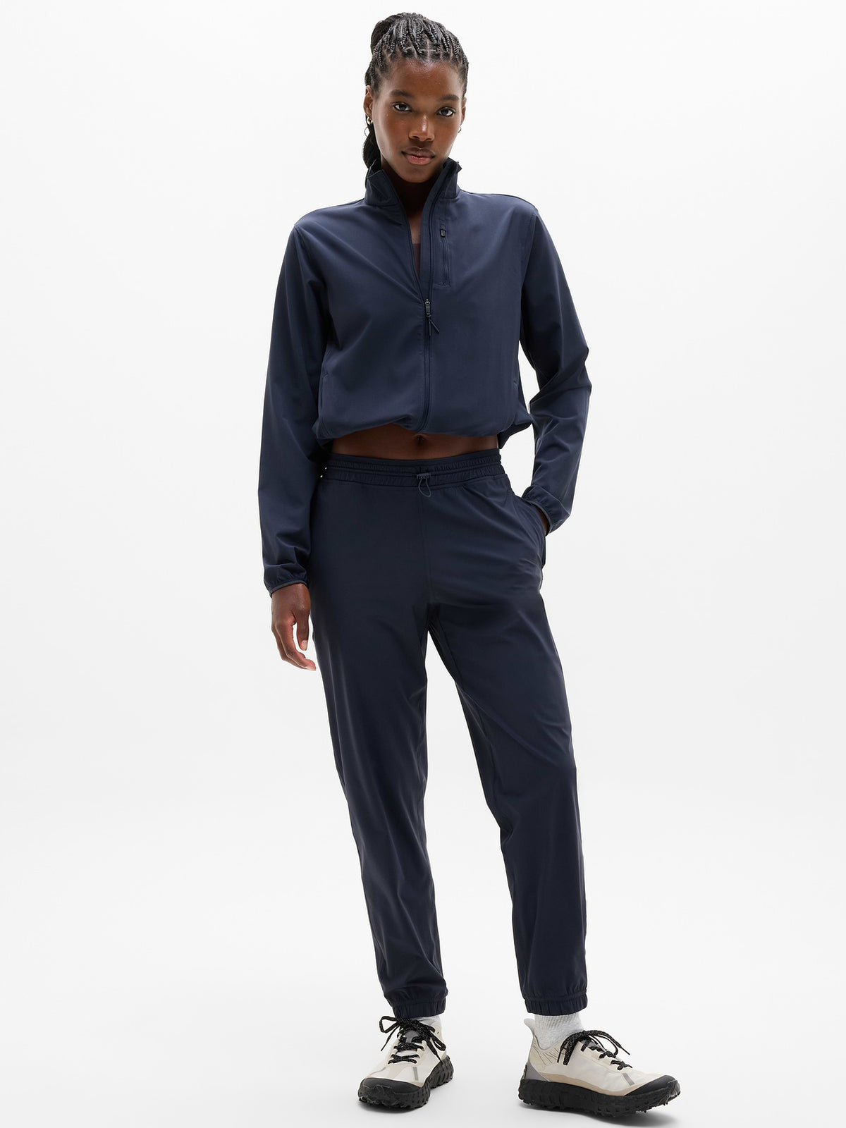 Crosstrain High Rise Jogger - Navy