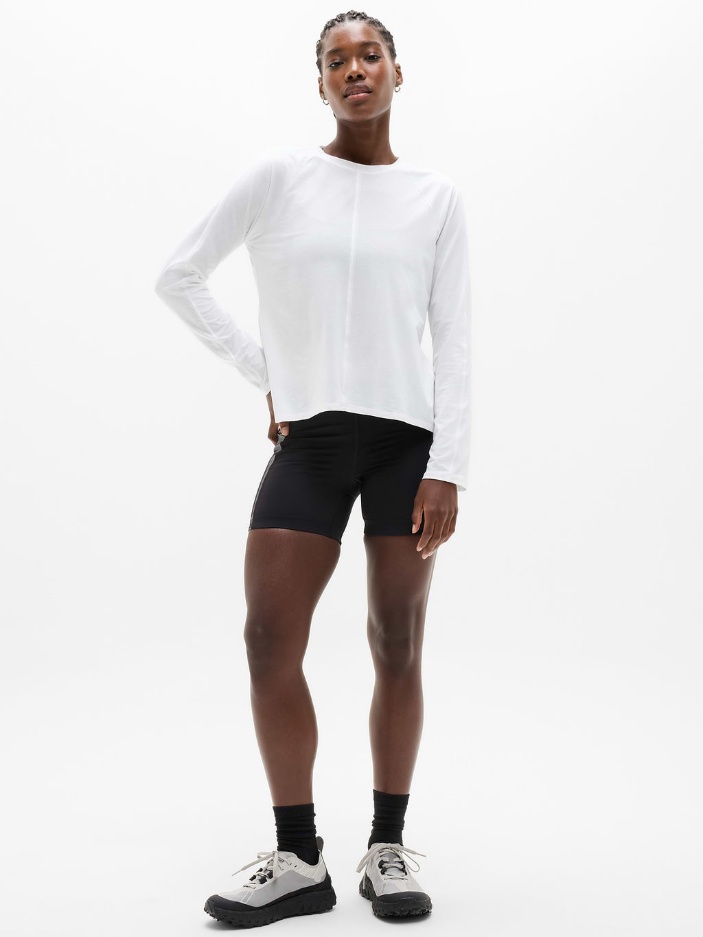 TrainKnit Top - Bright White