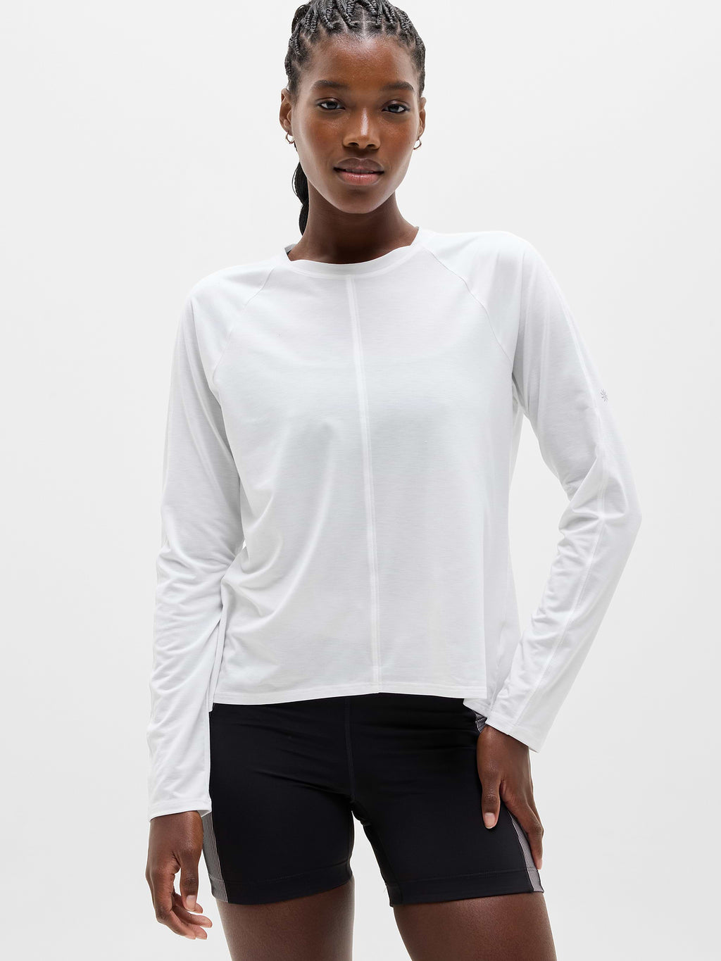 TrainKnit Top - Bright White