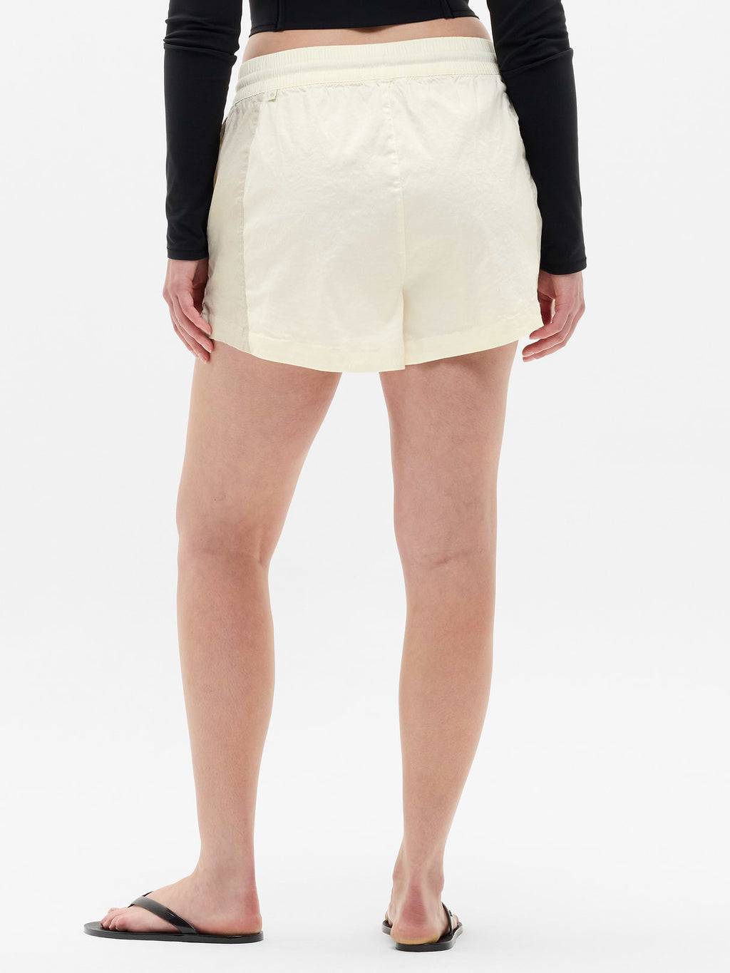 SuperLinen Blend 3" Short - Pearl