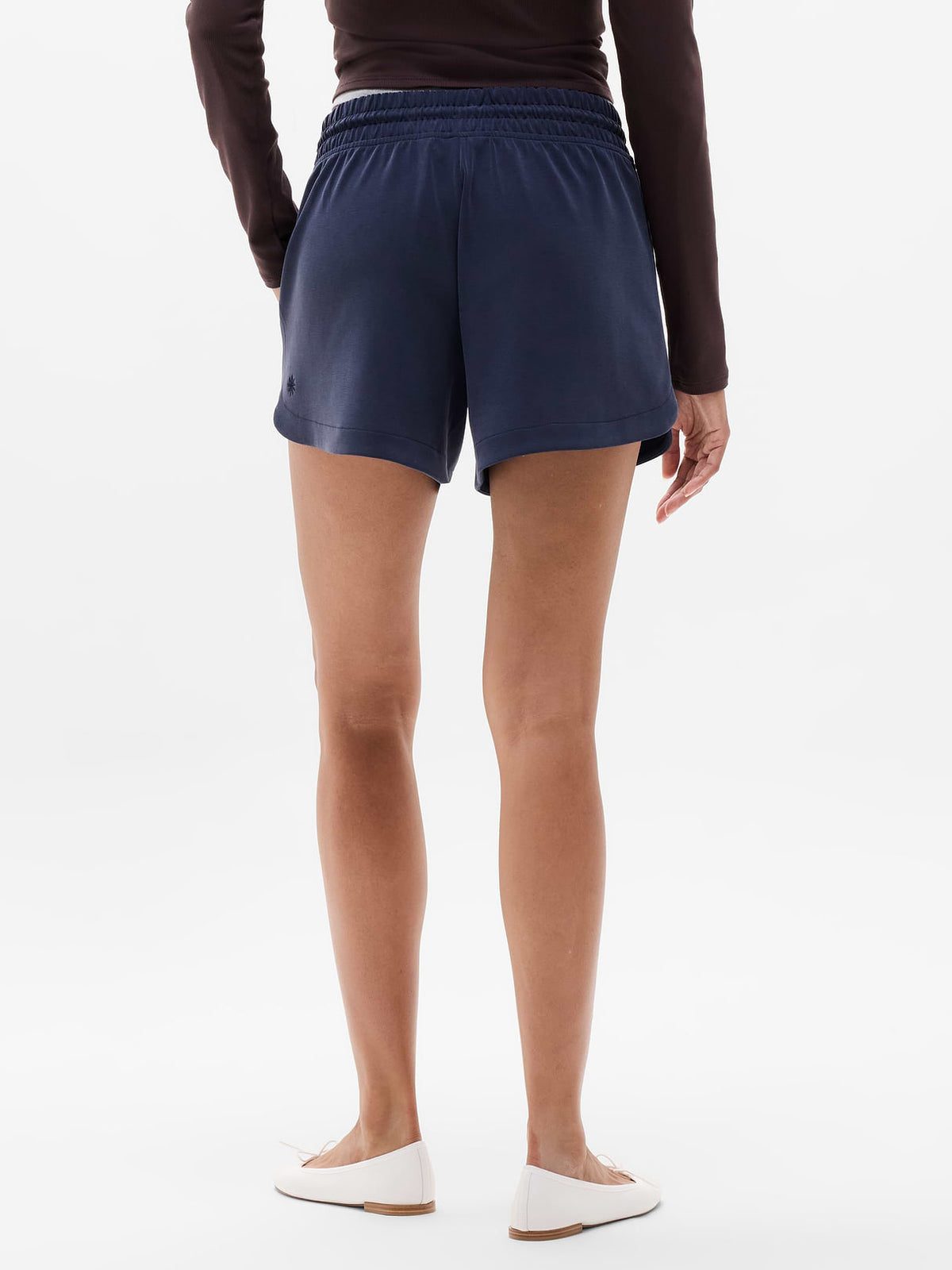 Seasoft Mid Rise 4" Short - Navy