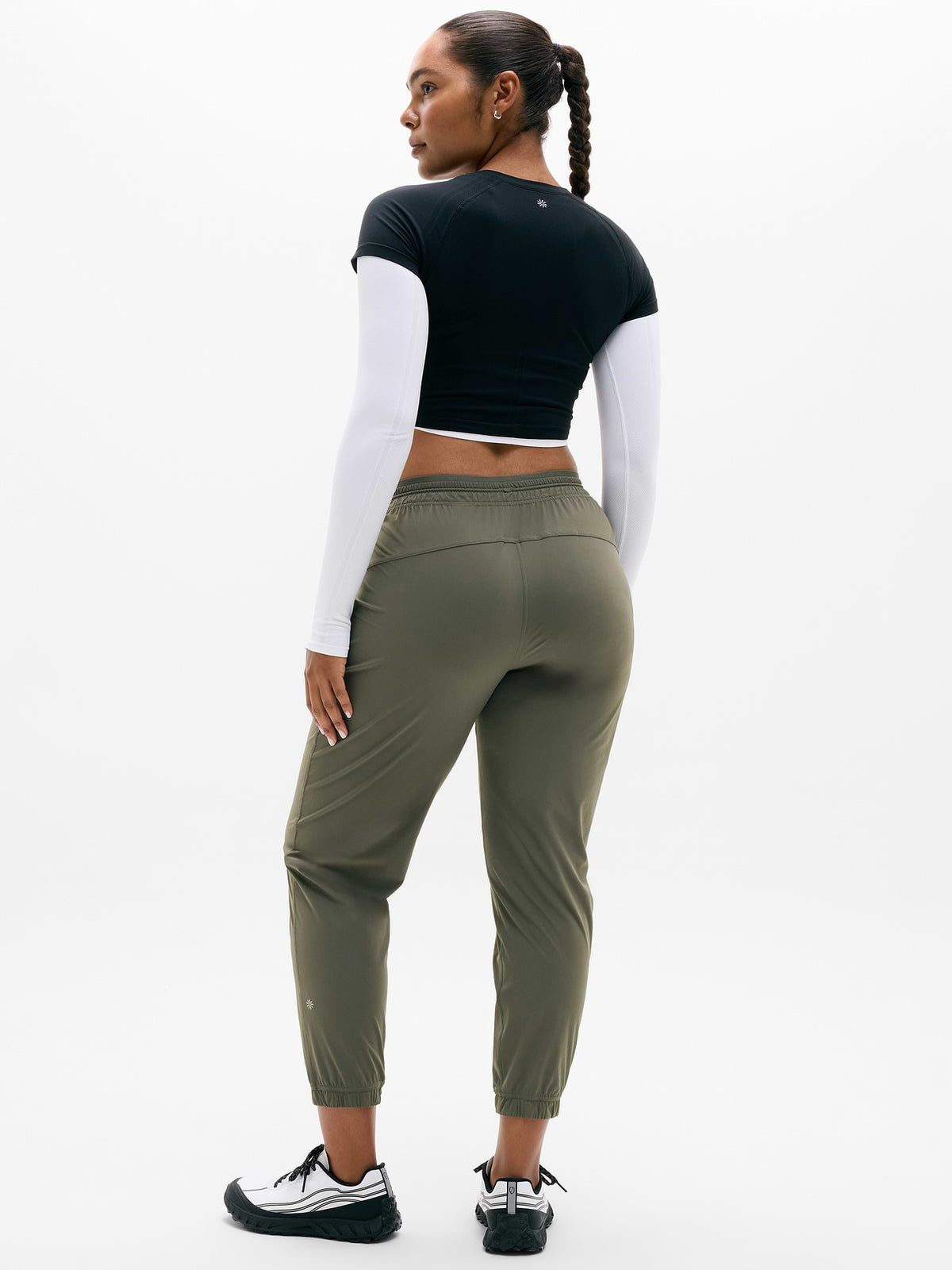 Crosstrain High Rise Jogger - Jungle