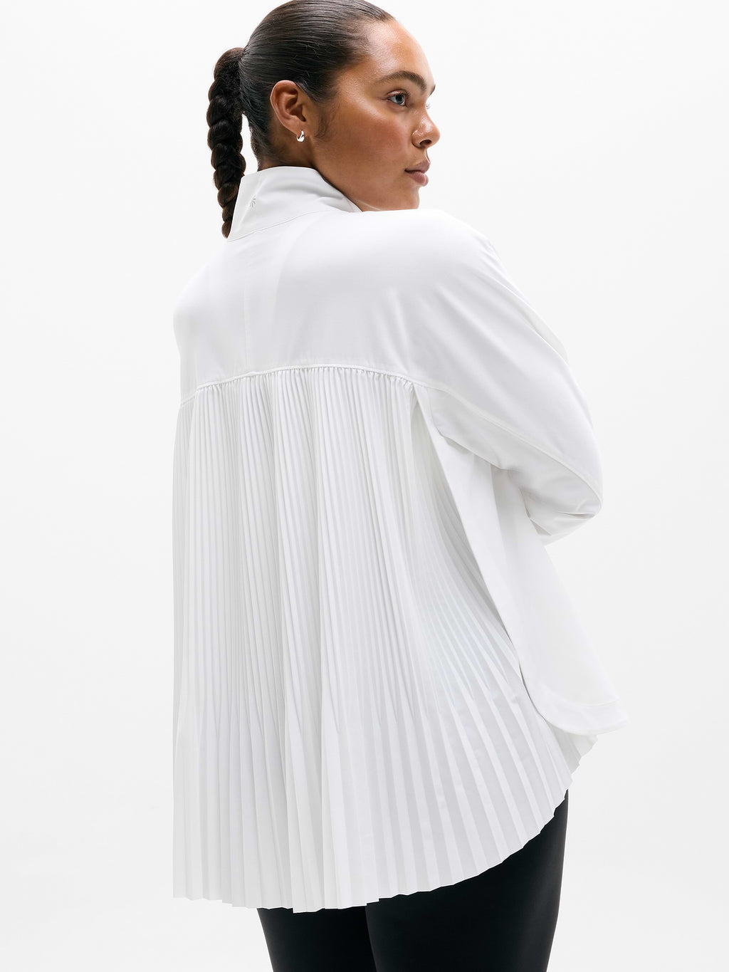 Featherweight Plissé Jacket - Bright White