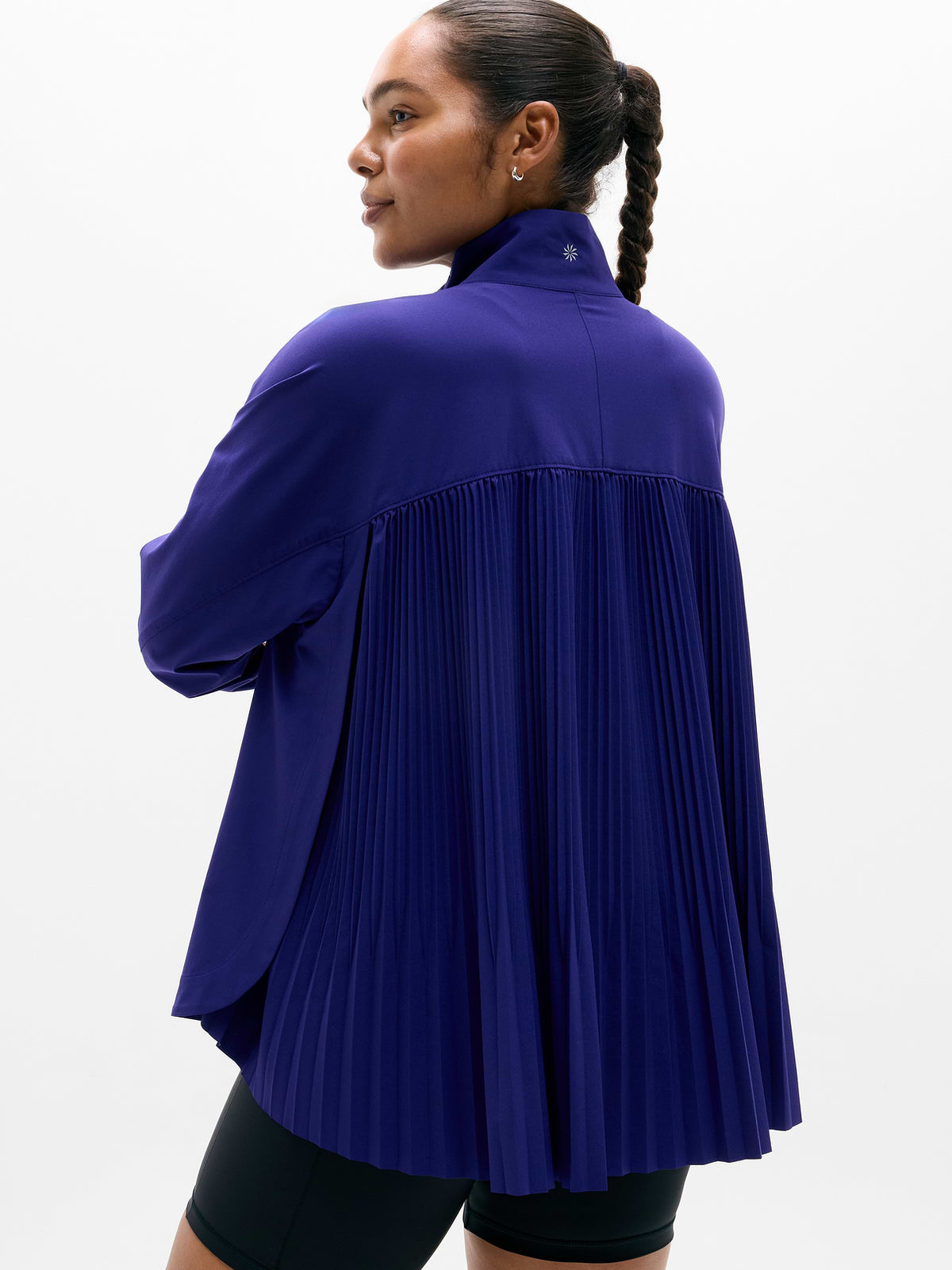Featherweight Plissé Jacket - Mystic