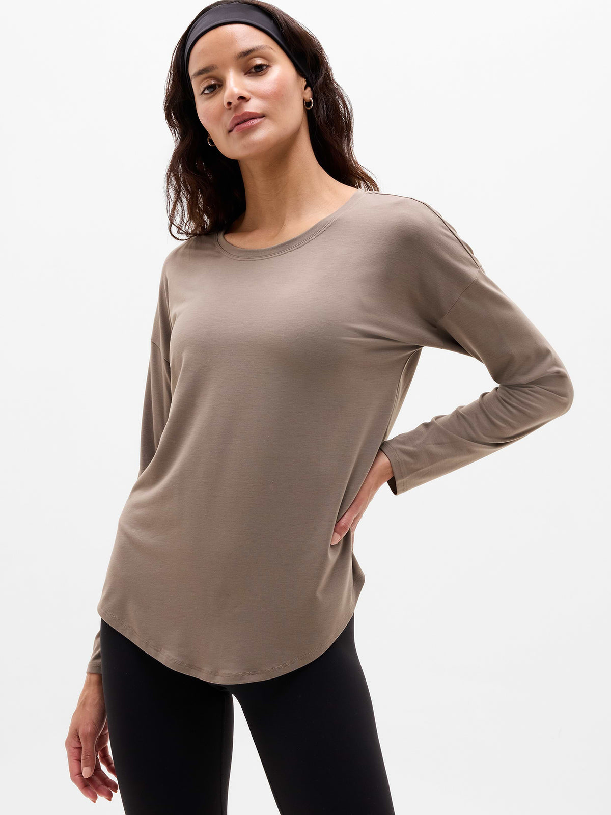 Move With Ease Top - Umber