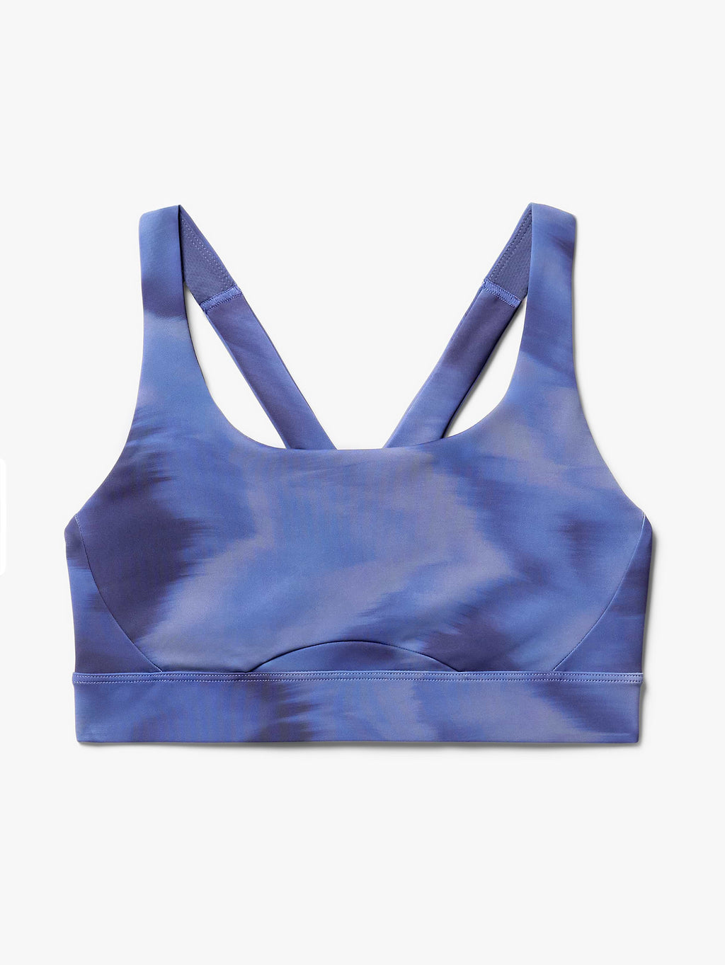 Interval Sports Bra A-C - Motion Abstract Navy