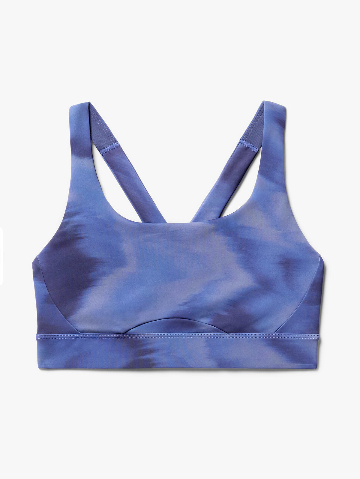 Interval Sports Bra A-C - Motion Abstract Navy