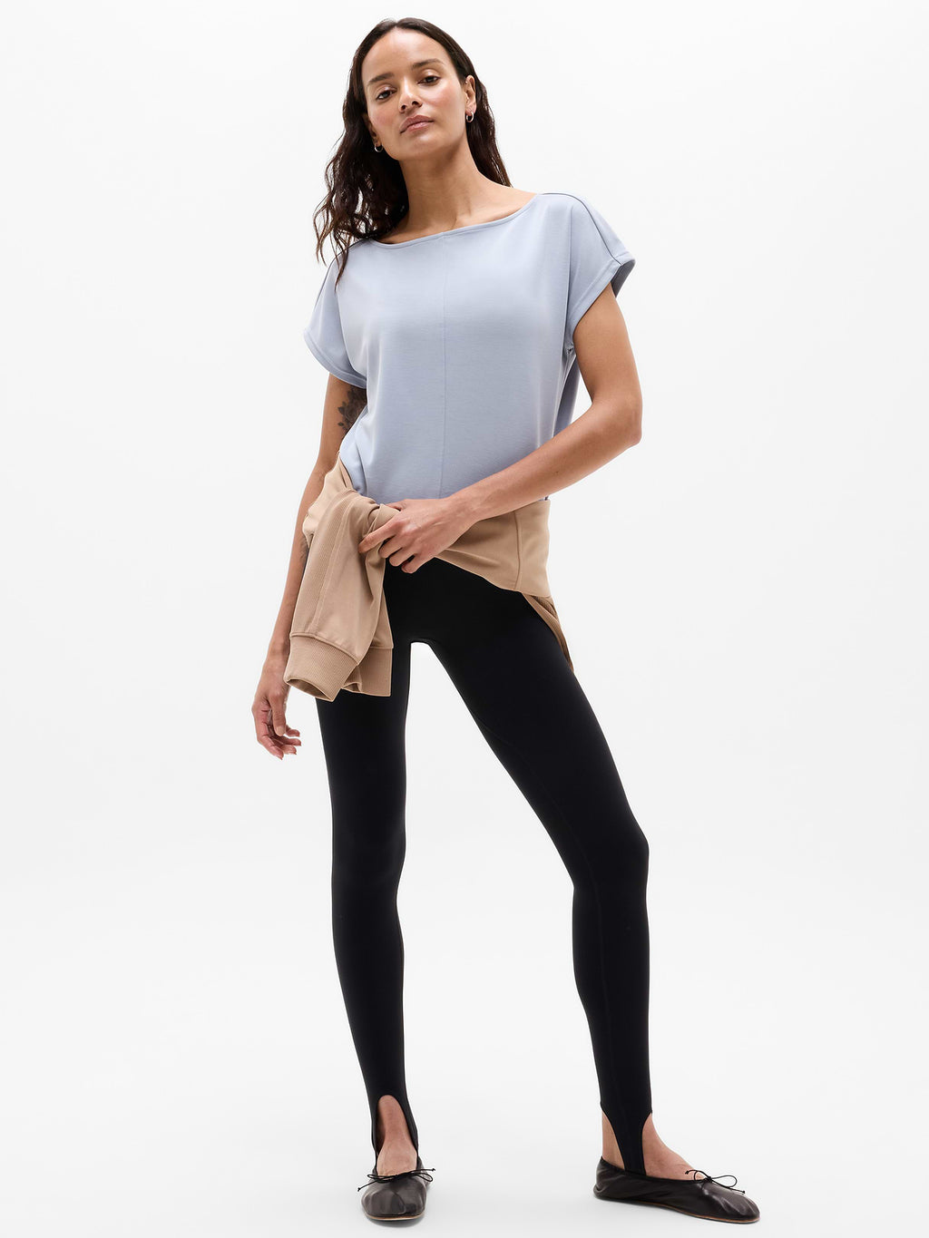 Seasoft Boat Neck Tee - Blue Star
