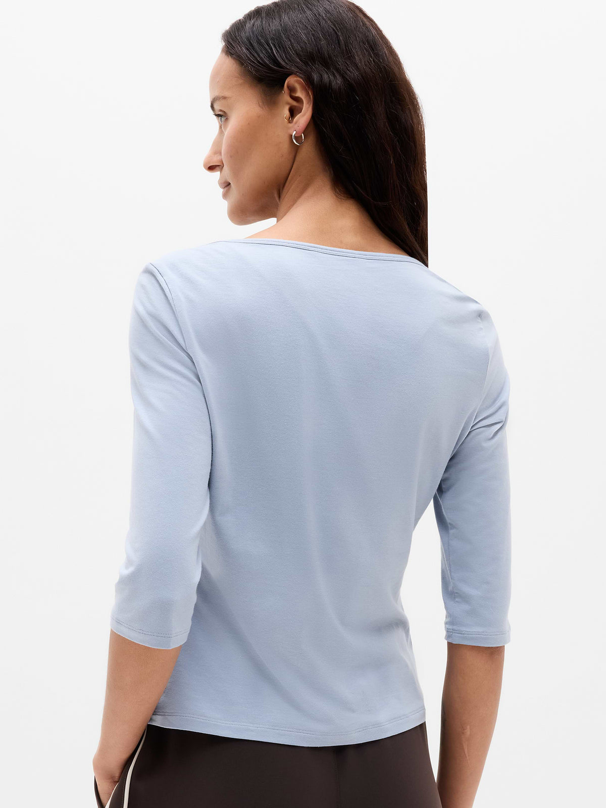 Foundation Midi Sleeve Tee - Blue Star