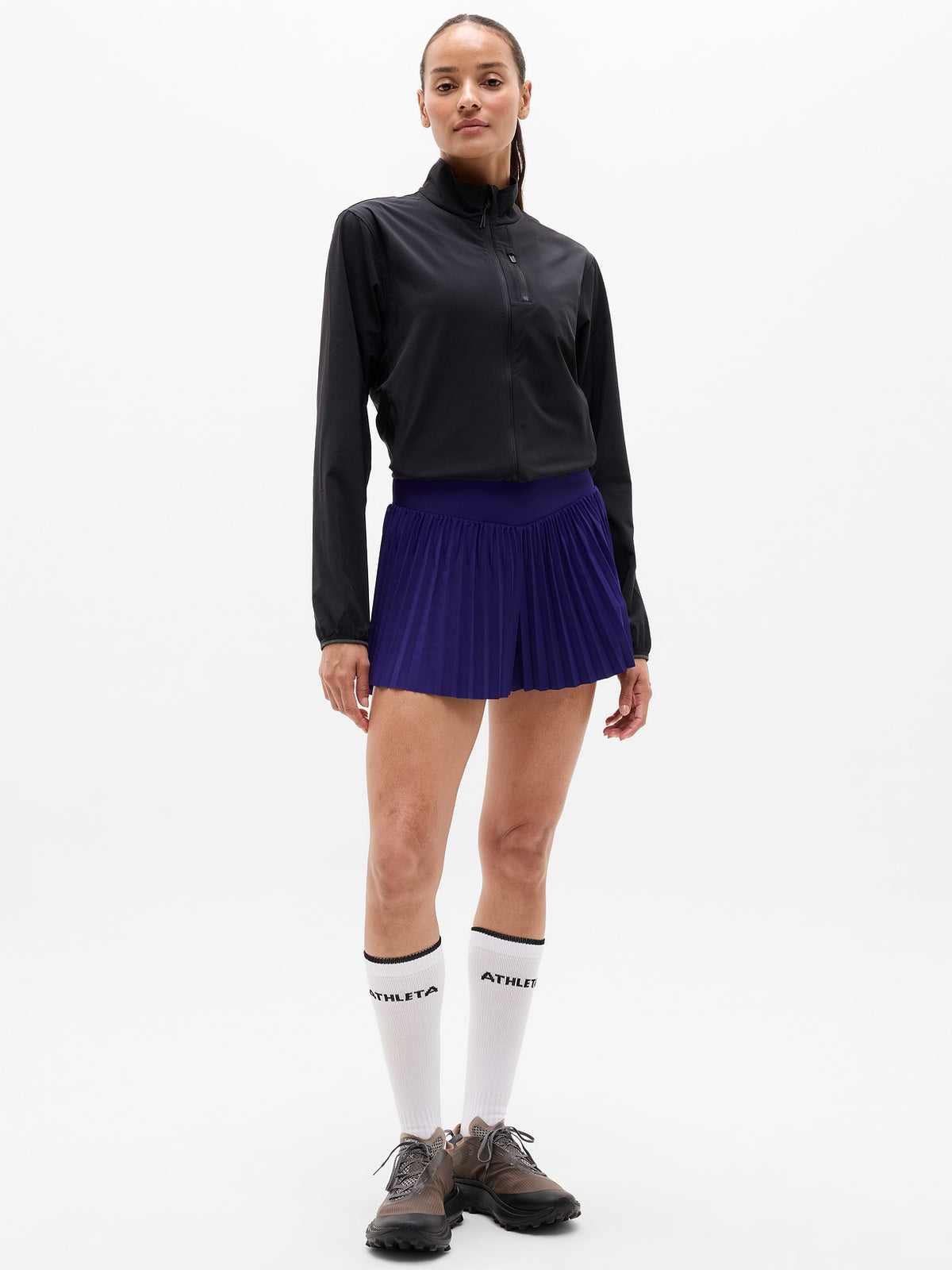 Featherweight Plissé Run Short - Mystic