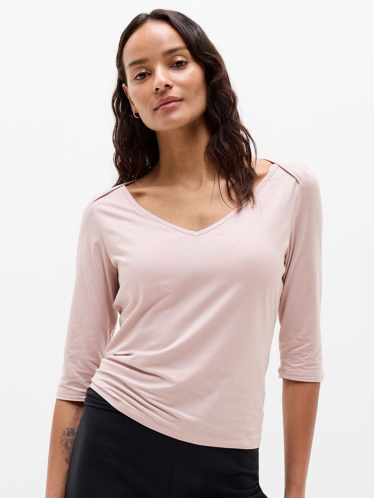 Foundation Midi Sleeve Tee - Halo