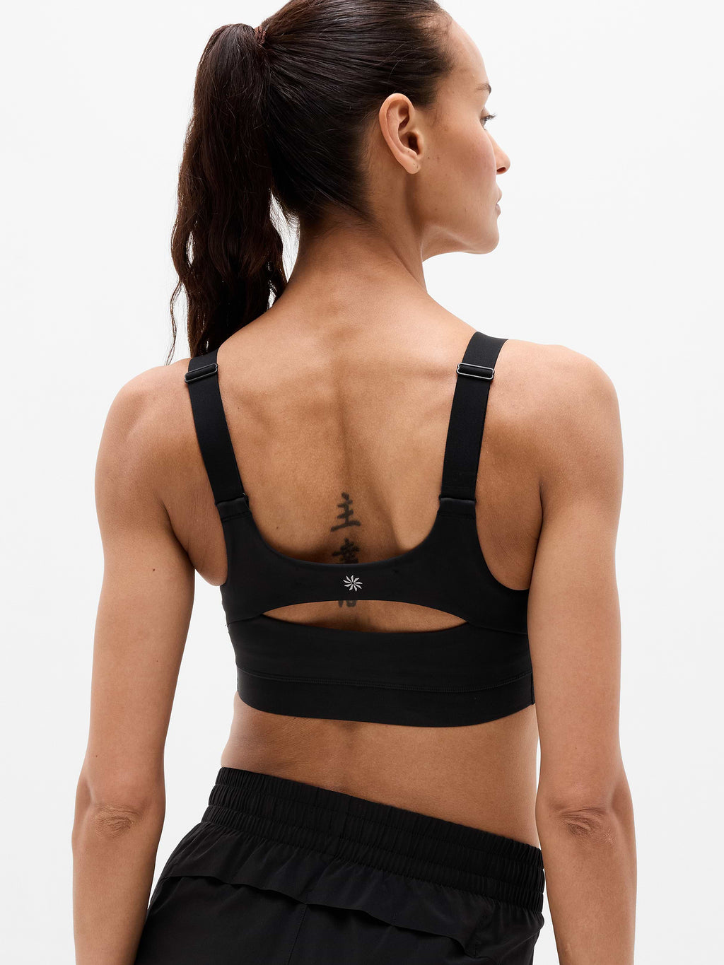 Interval Adjustable Sports Bra A-C - Black