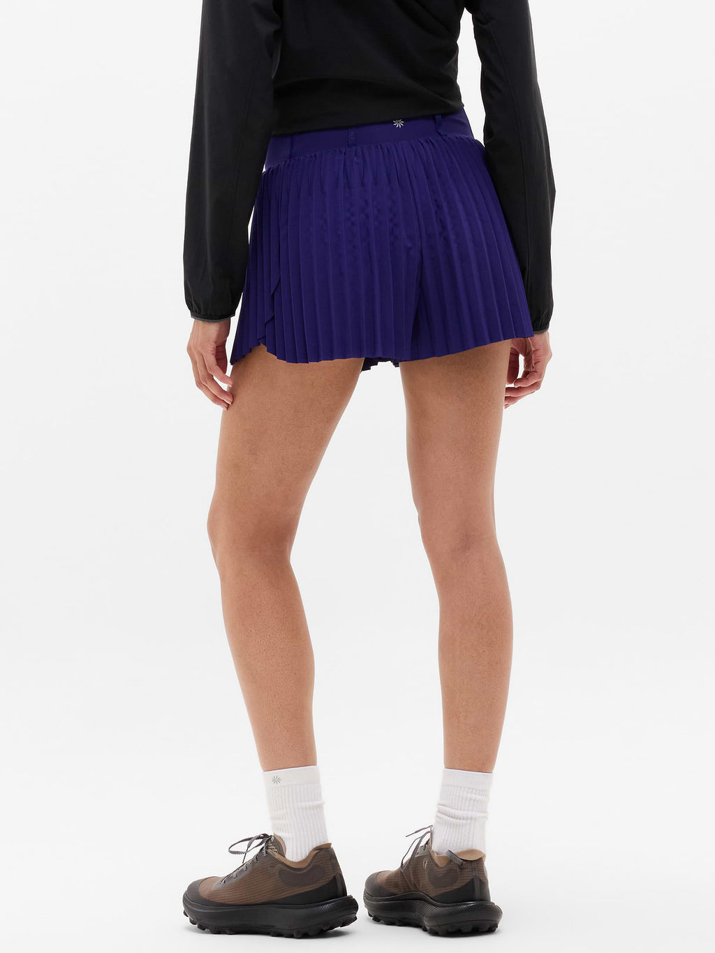 Featherweight Plissé Run Short - Mystic