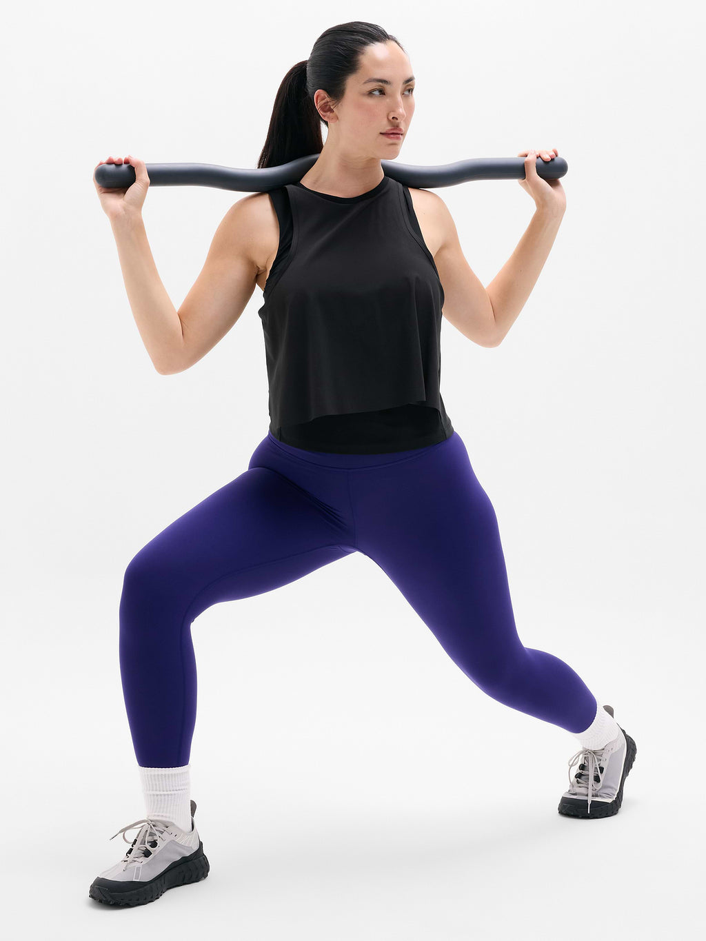 Endurance Built-In Bra Tank - Black