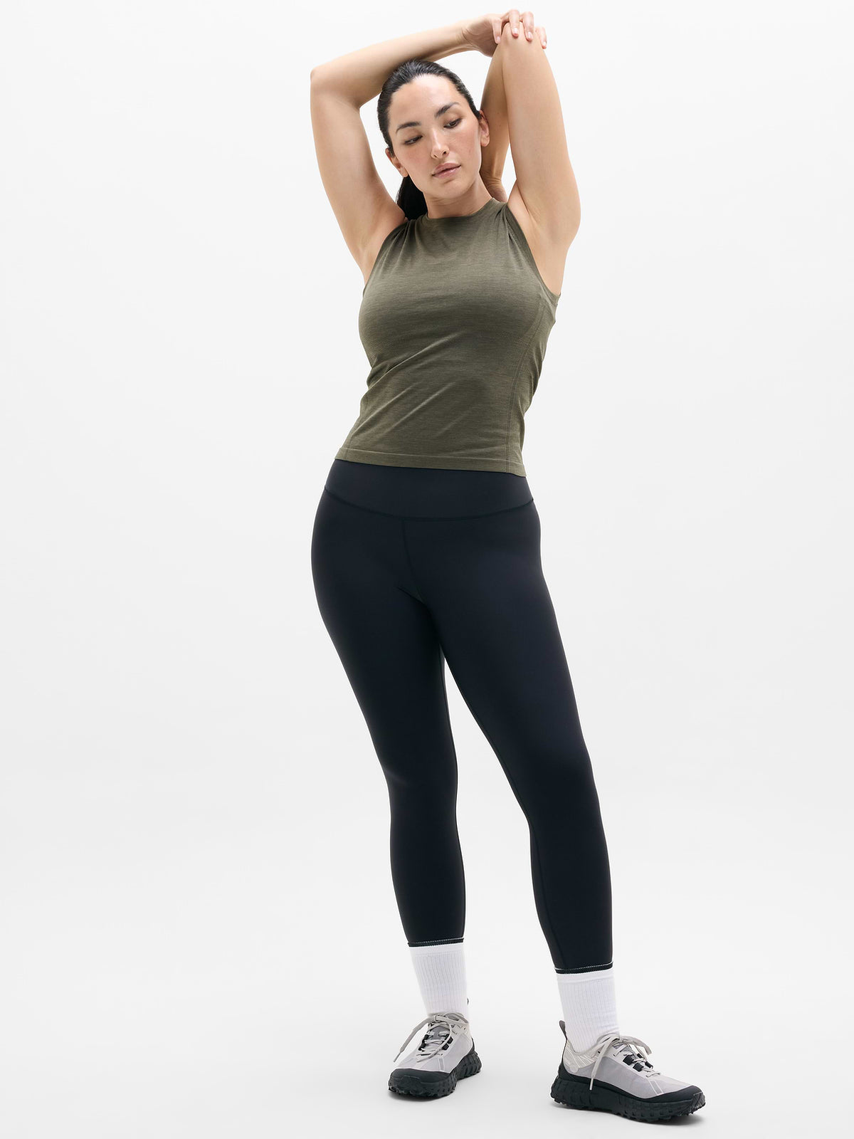 Momentum Flex Muscle Tank - Jungle Heather