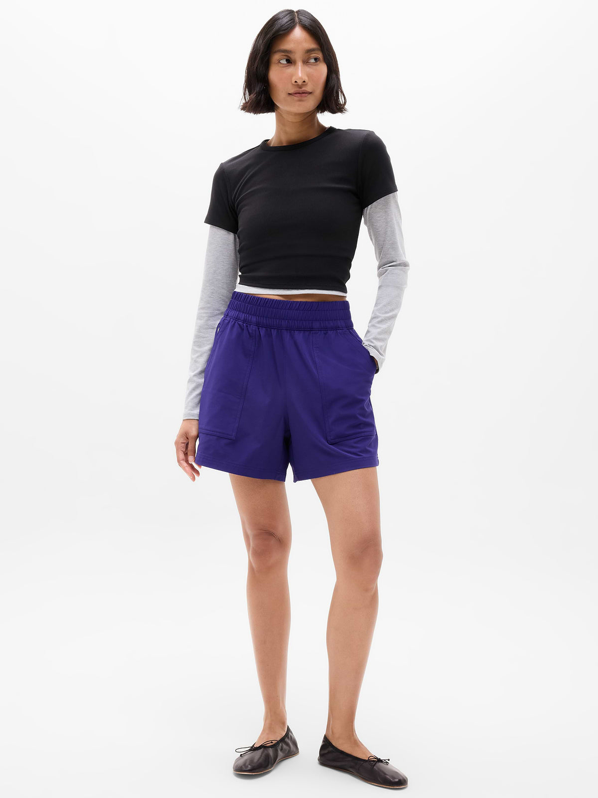 Wayfind High Rise 5" Short - Mystic