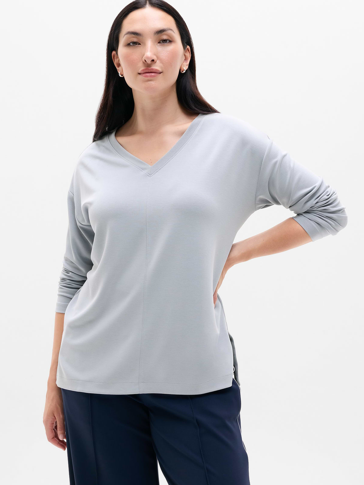 Seasoft Classic 1/4 Zip Sweatshirt - Blue Star