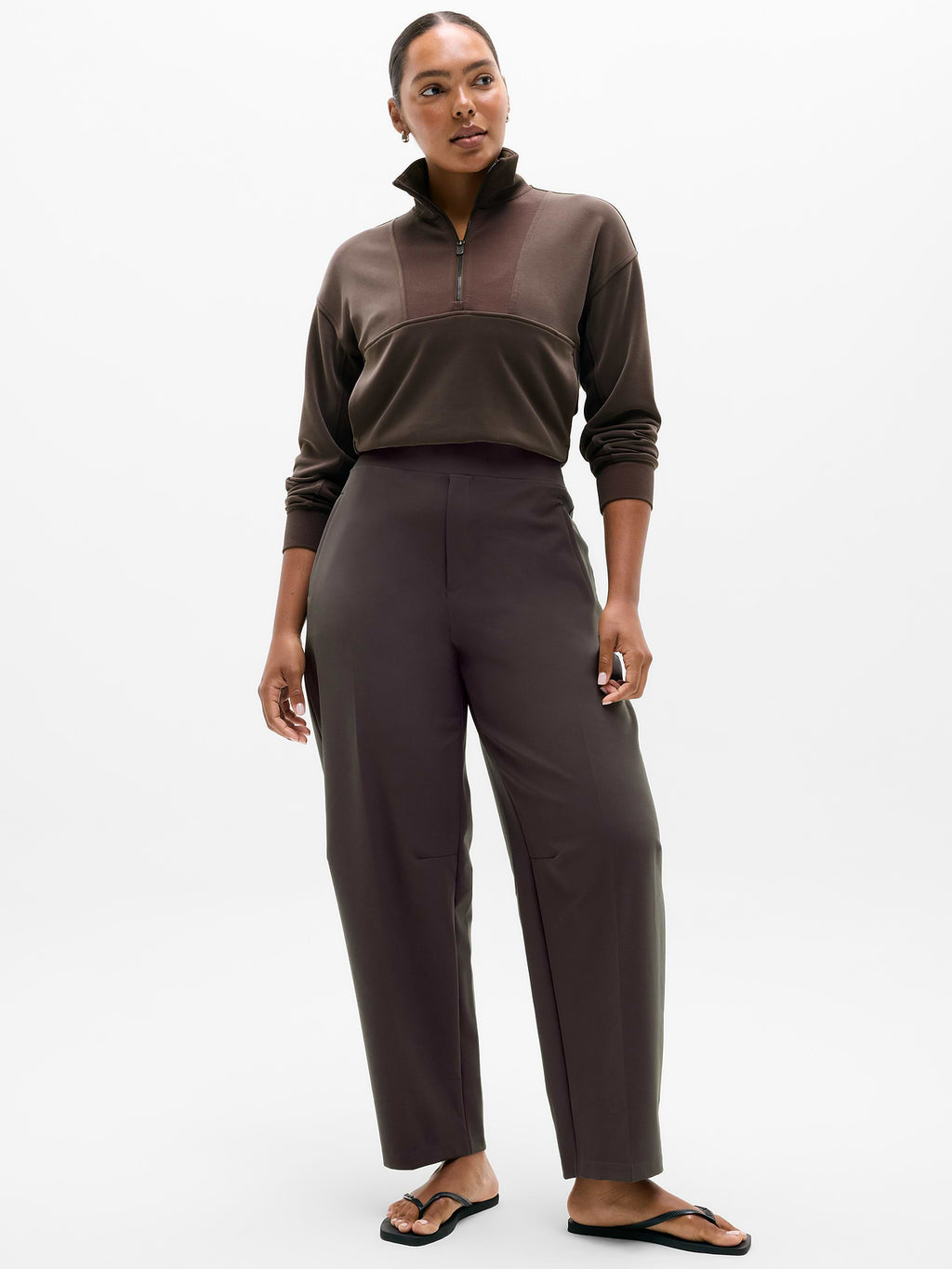Endless High Rise Pant - Truffle