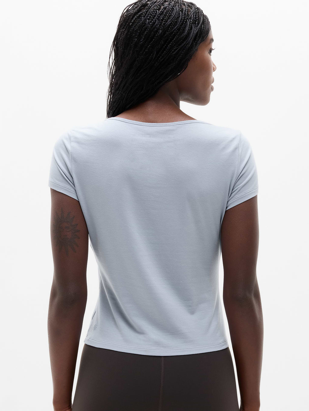 Foundation Cap Sleeve Tee - Blue Star