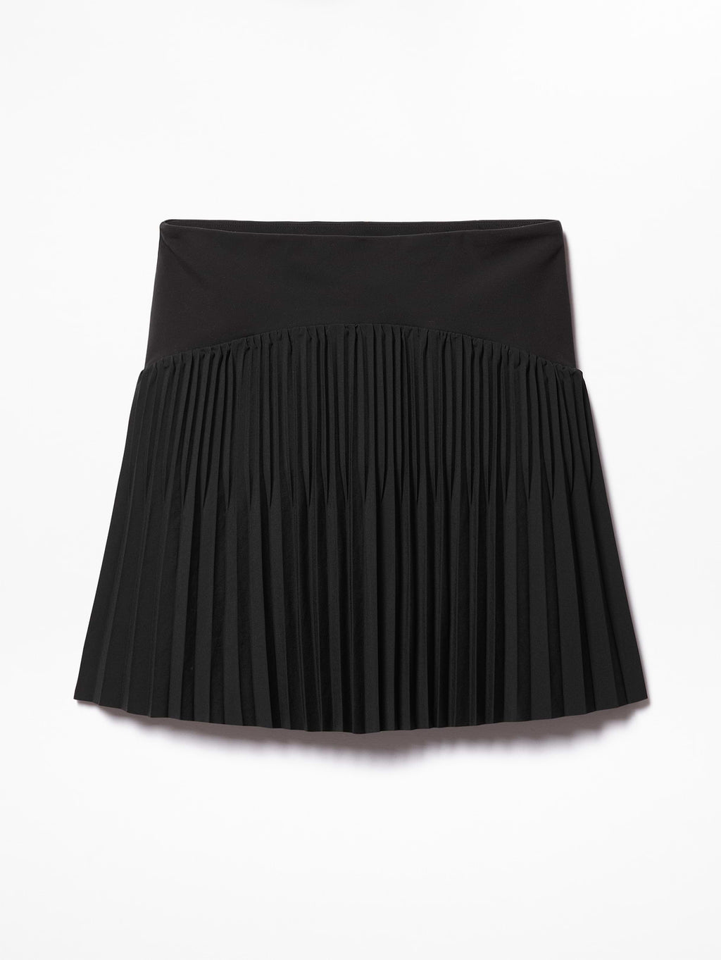 Featherweight Plissé Skort - Black