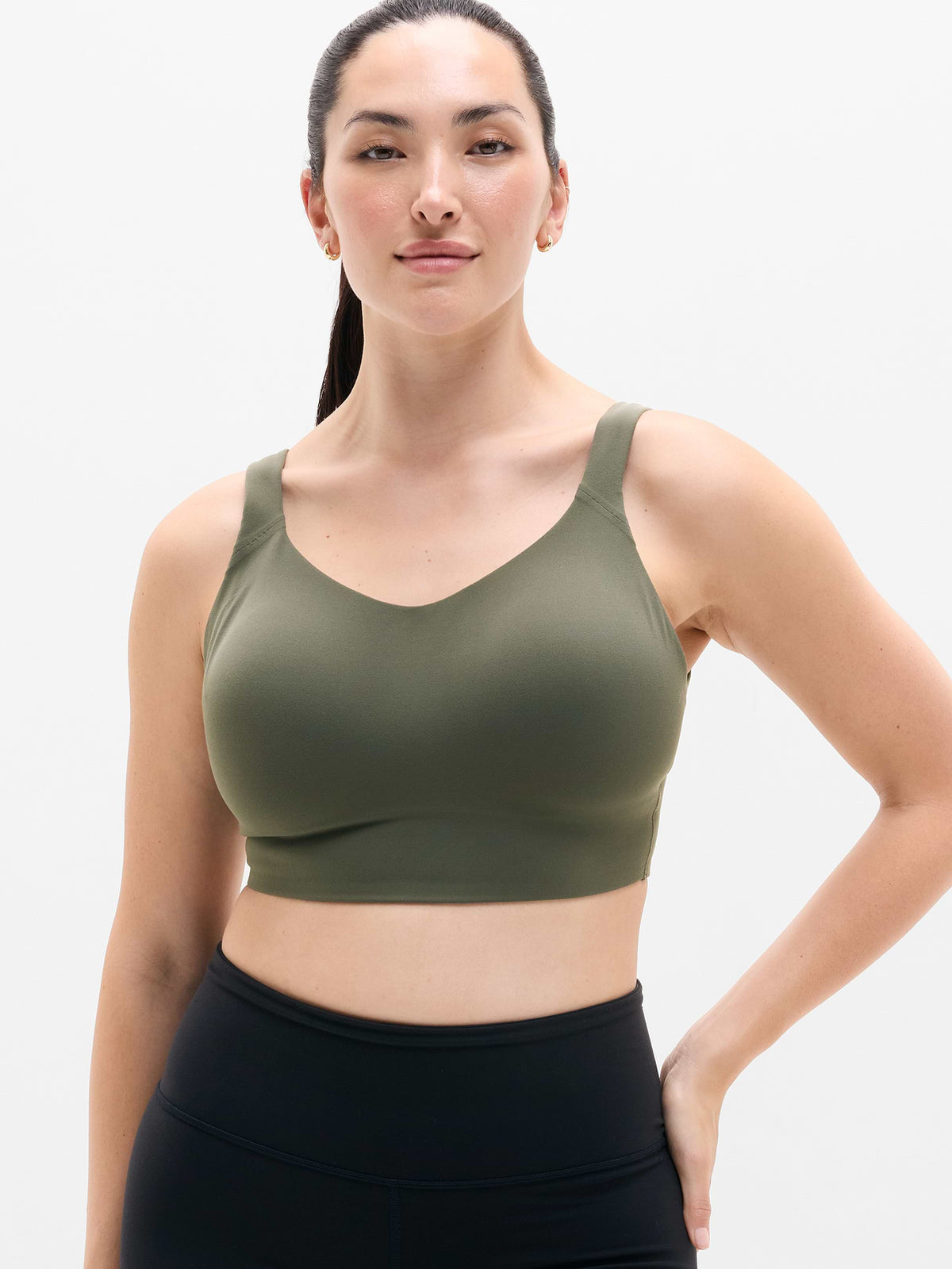 Perfect Form Strappy Longline Bra A-C - Jungle
