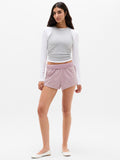 Airy Cotton Terry Shortie - Blush