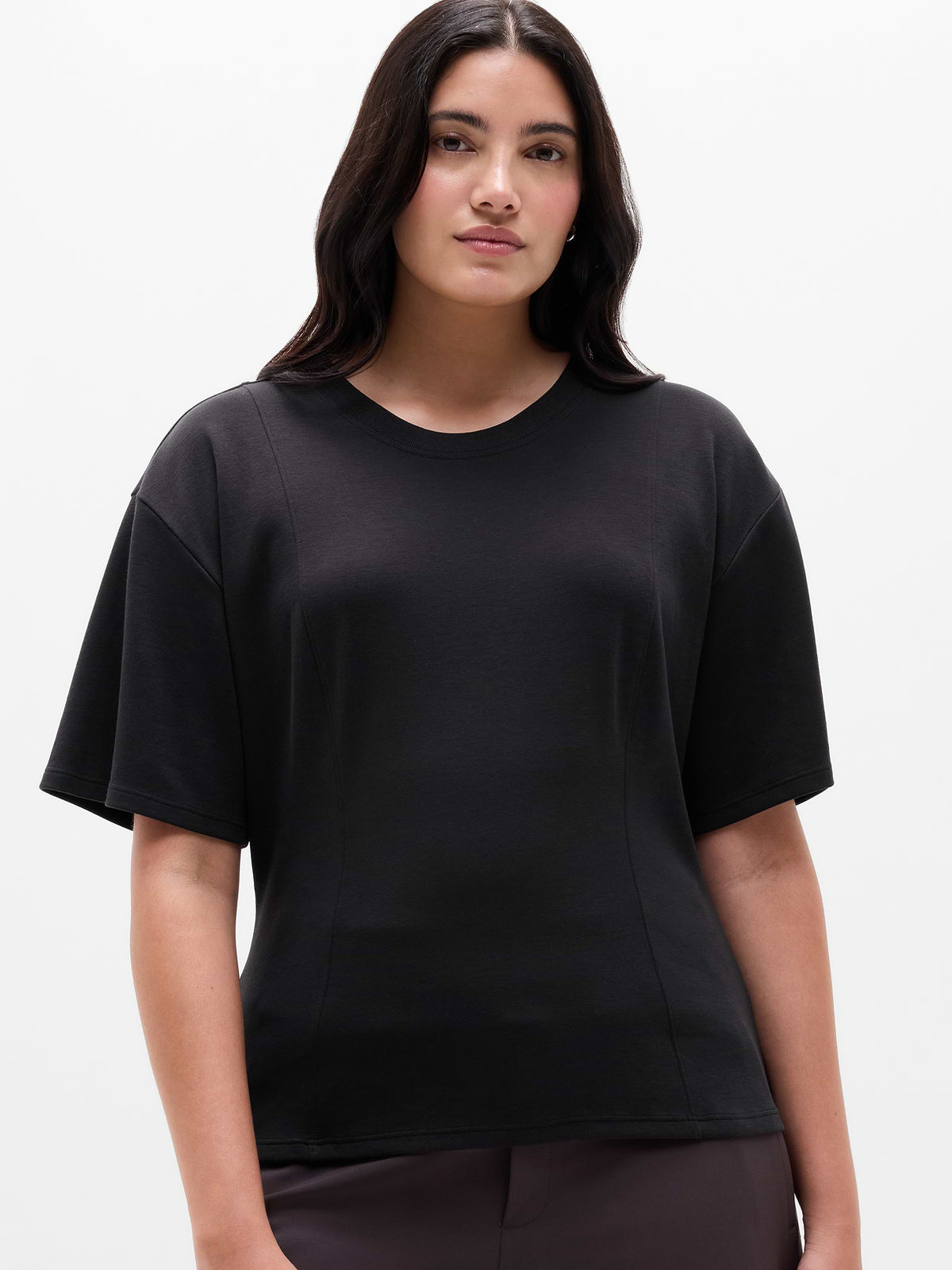 Wishful Cotton Tee - Black