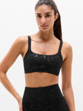 Reform Adjustable Sports Bra A-C - Esme Floral Black