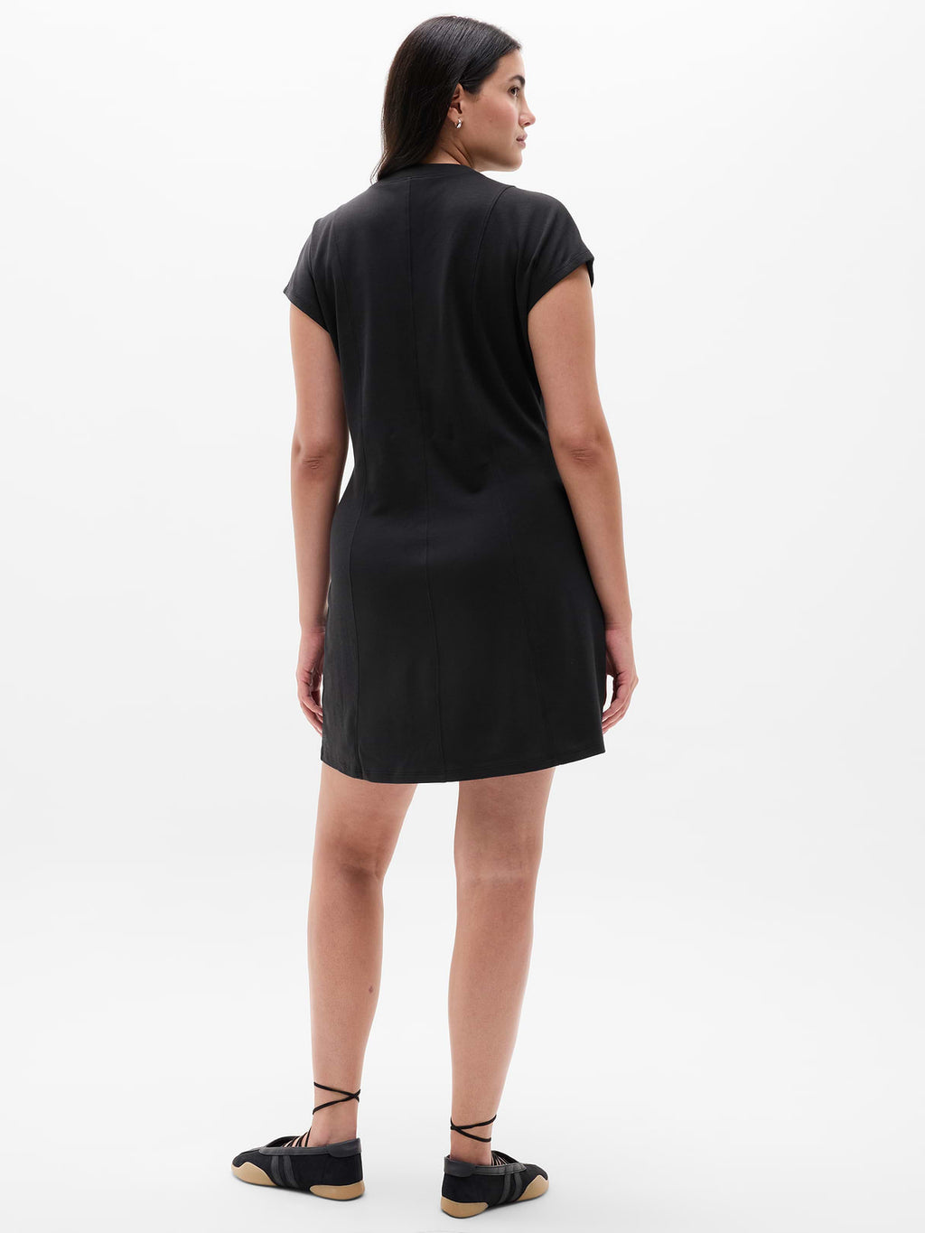 Wishful Cotton Dress - Black