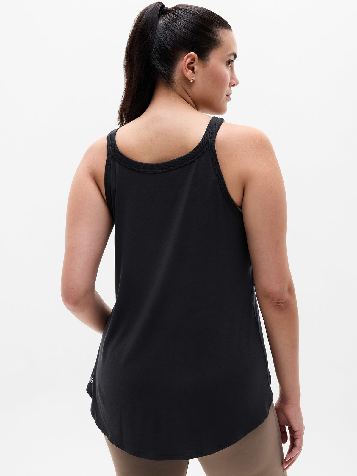 Move With Ease Scoop Tank - Black