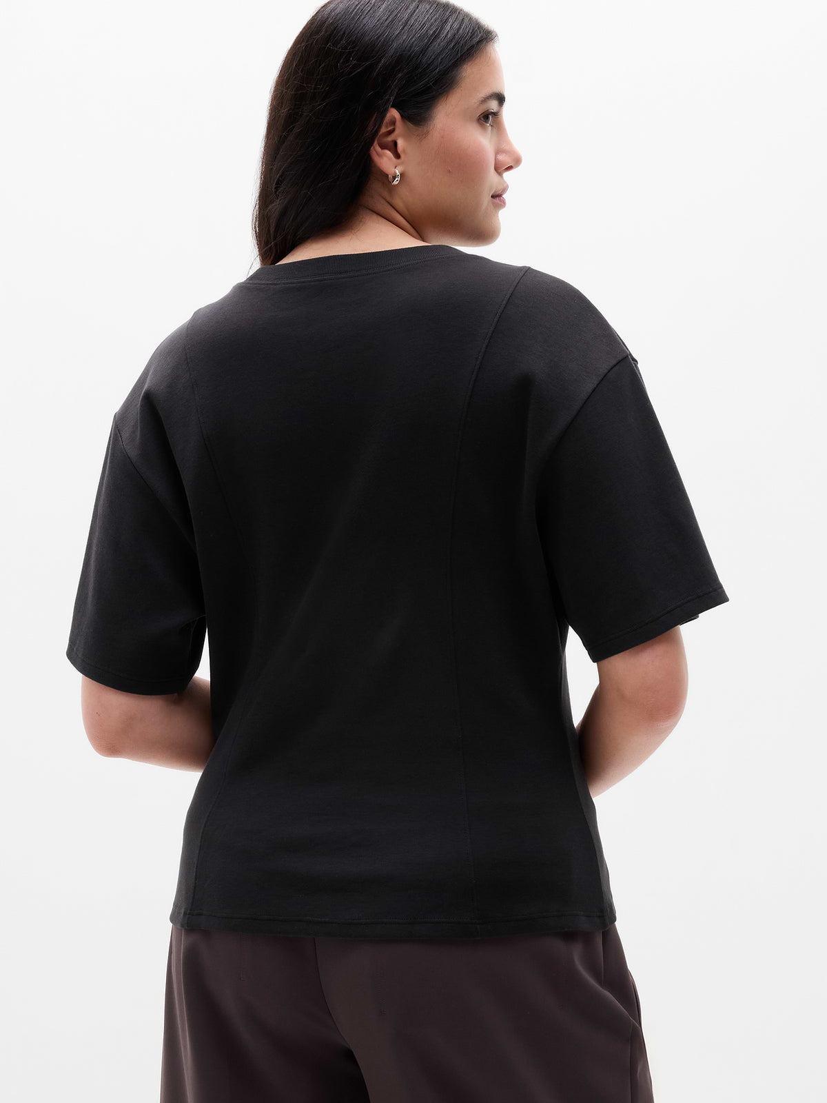 Wishful Cotton Tee - Black