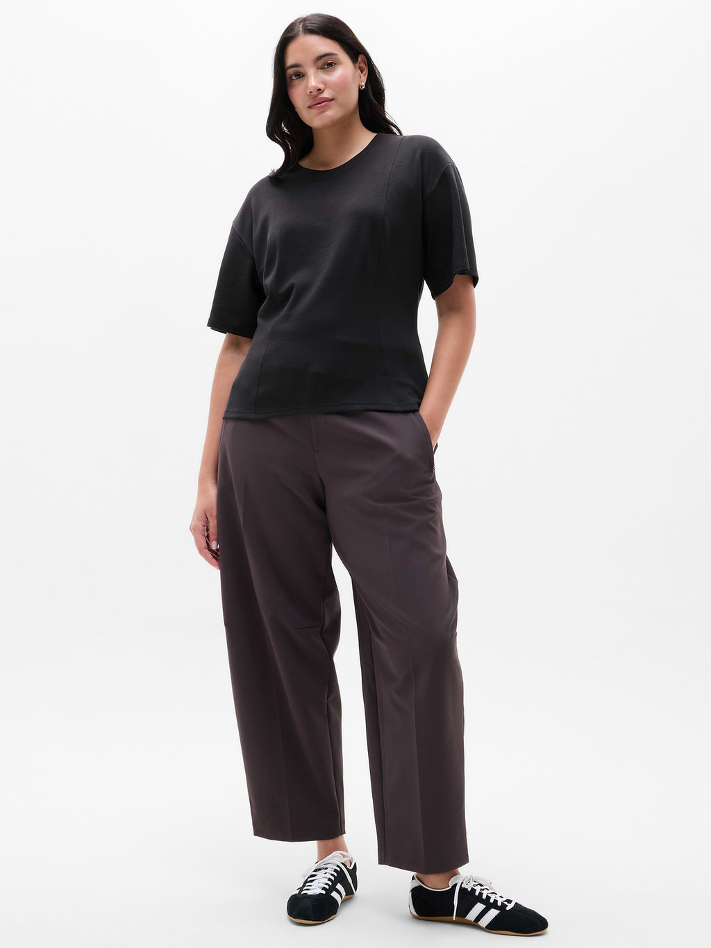 Wishful Cotton Tee - Black