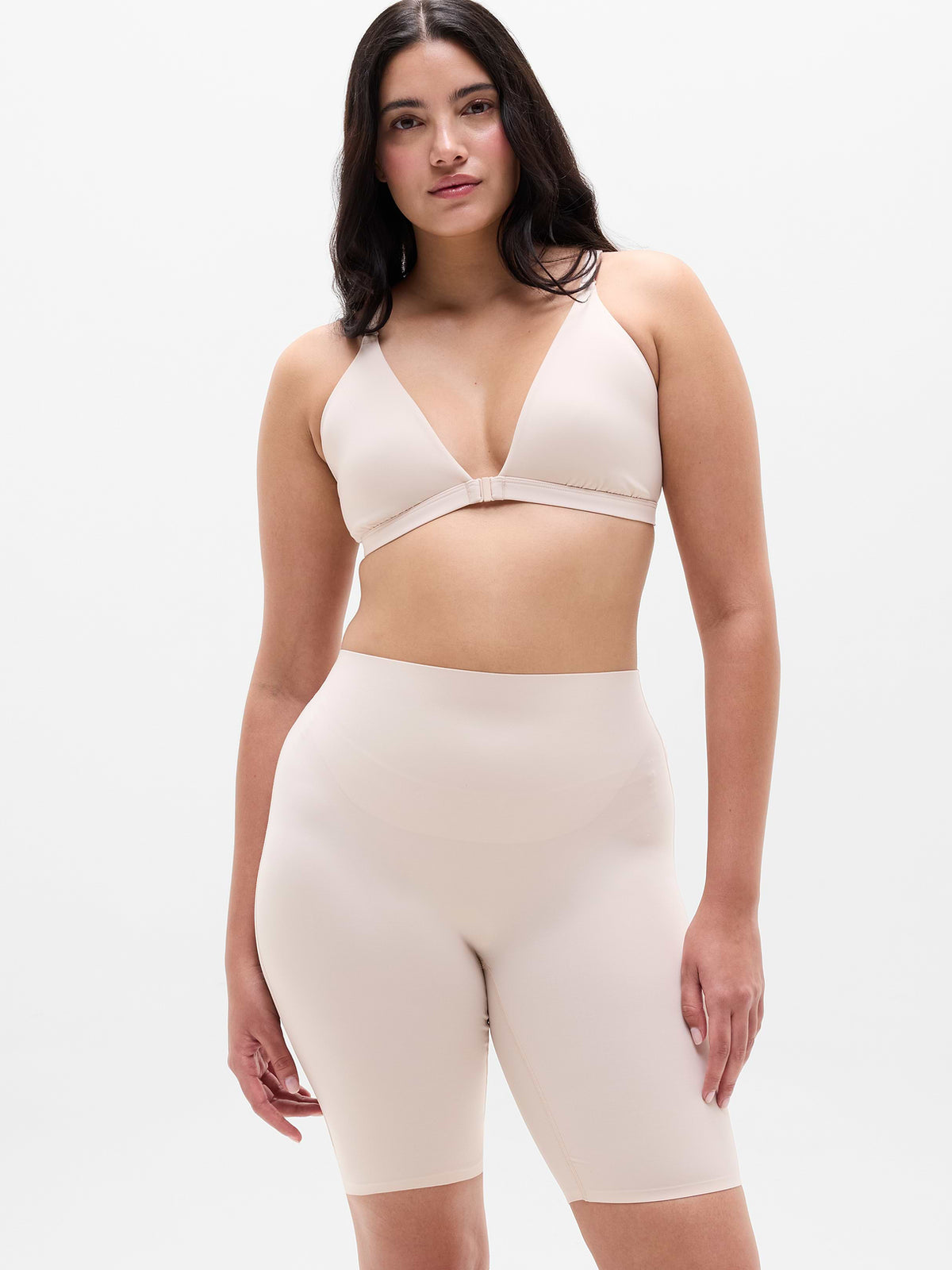 BodyMove Above The Knee Short - Sand Beige