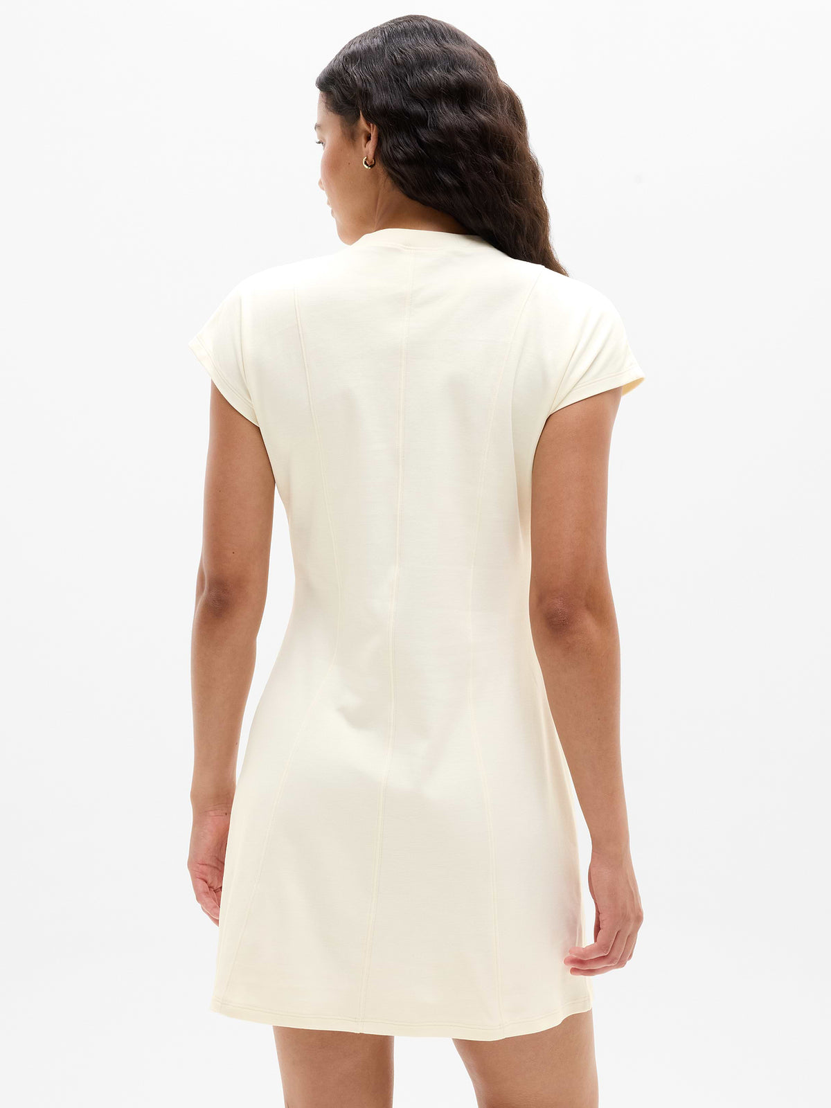 Wishful Cotton Dress - Pearl
